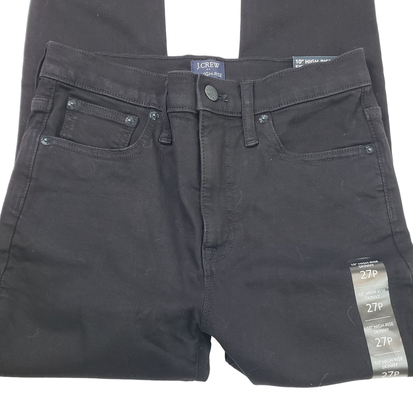 NWT J. Crew Factory 10" Skinny High Rise Jeans Size 27 Petite