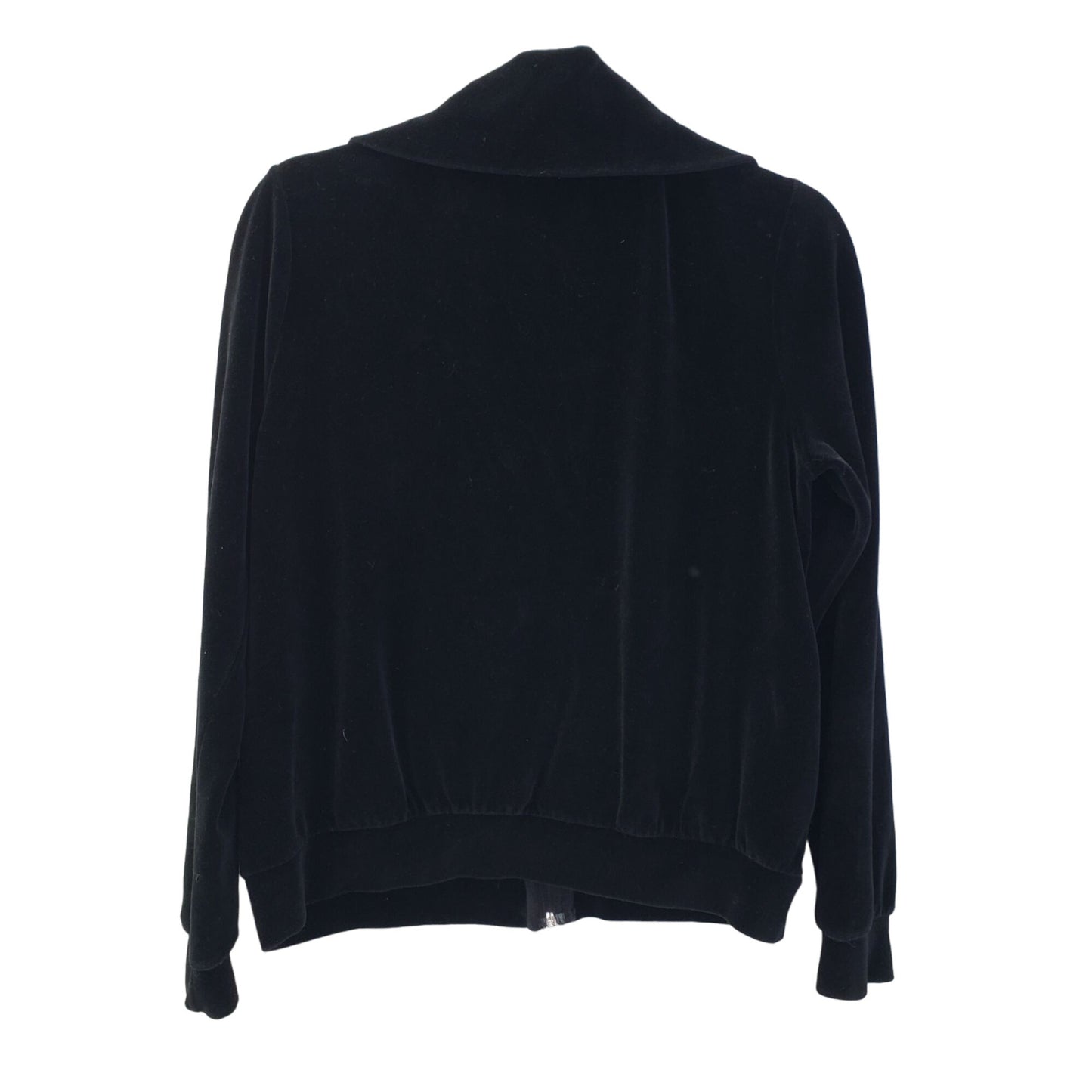 Ralph Lauren Velvet Zip Front Track Jacket Size Small
