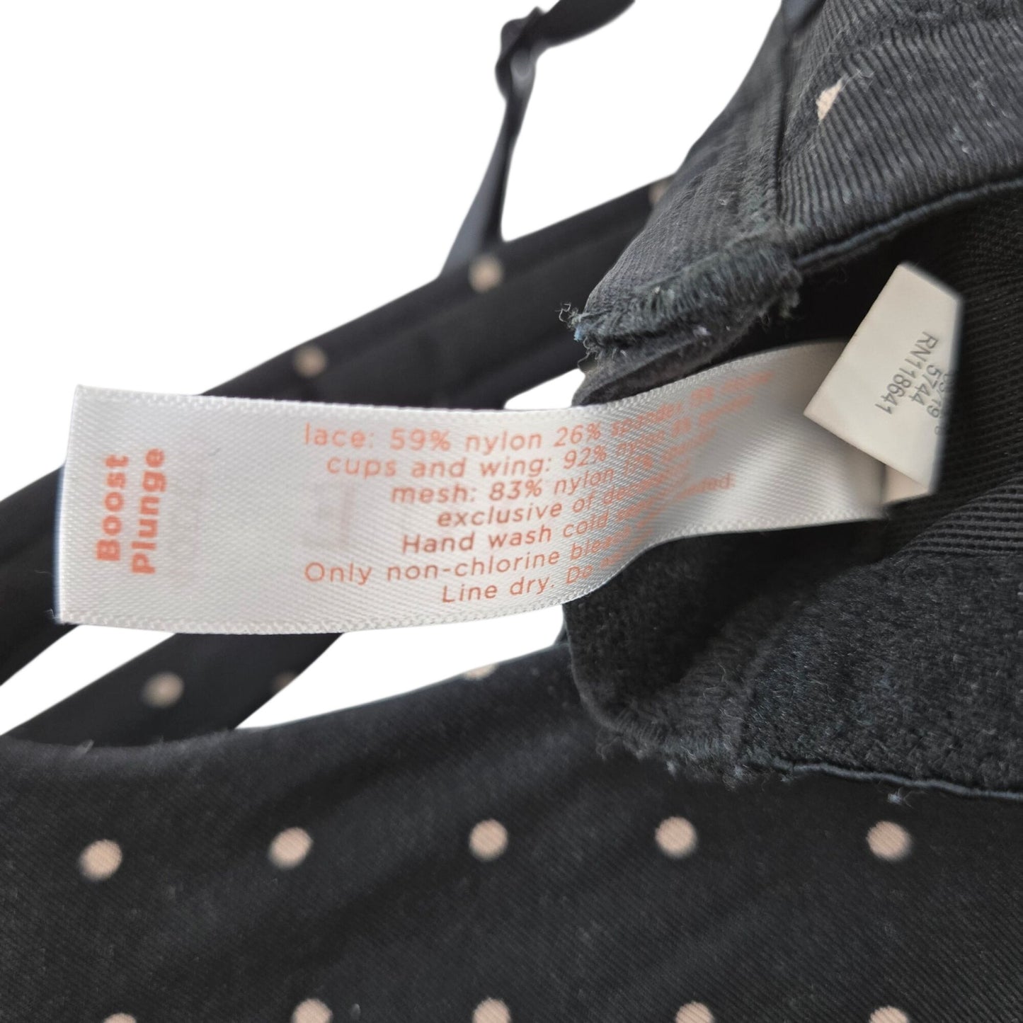 Cacique Boost Plunge Underwire Padded Bra Size 40DDD