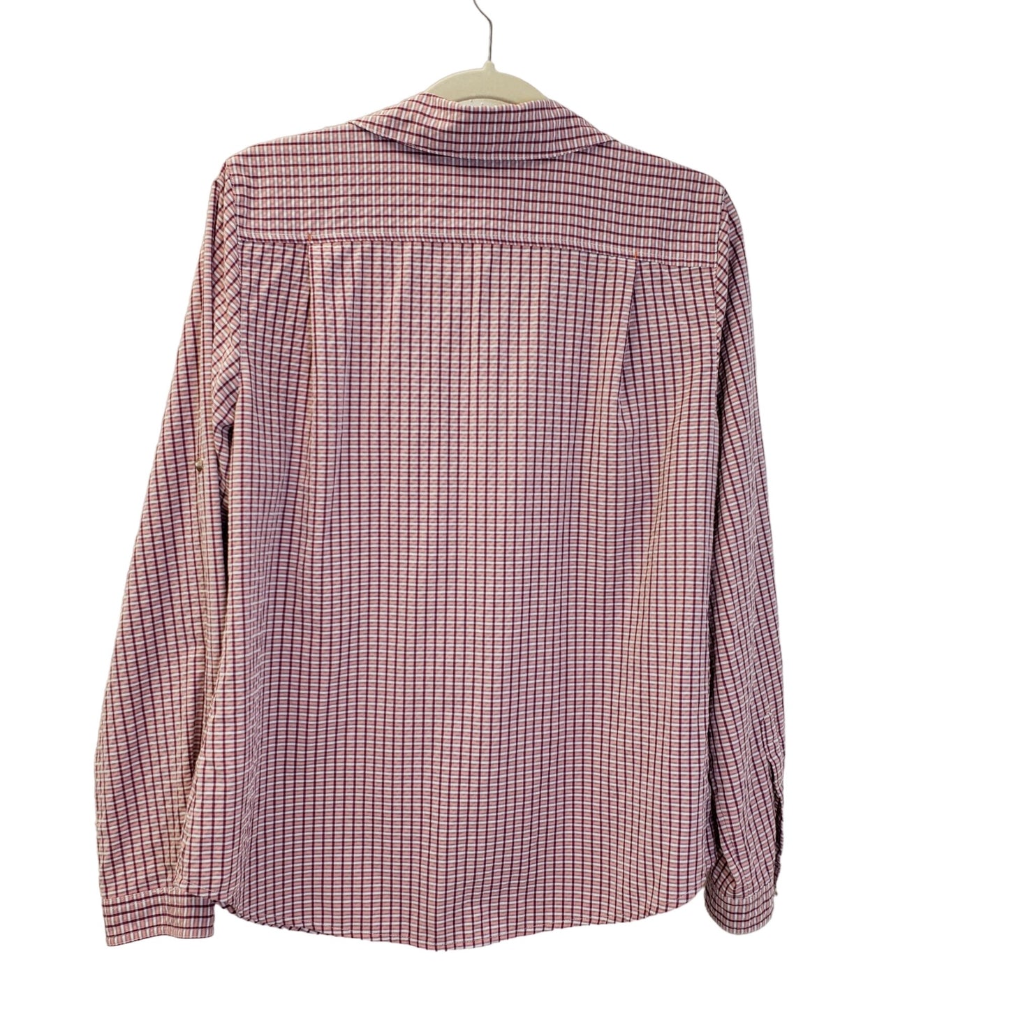 Orvis Plaid Button Down Shirt Size Medium (est)