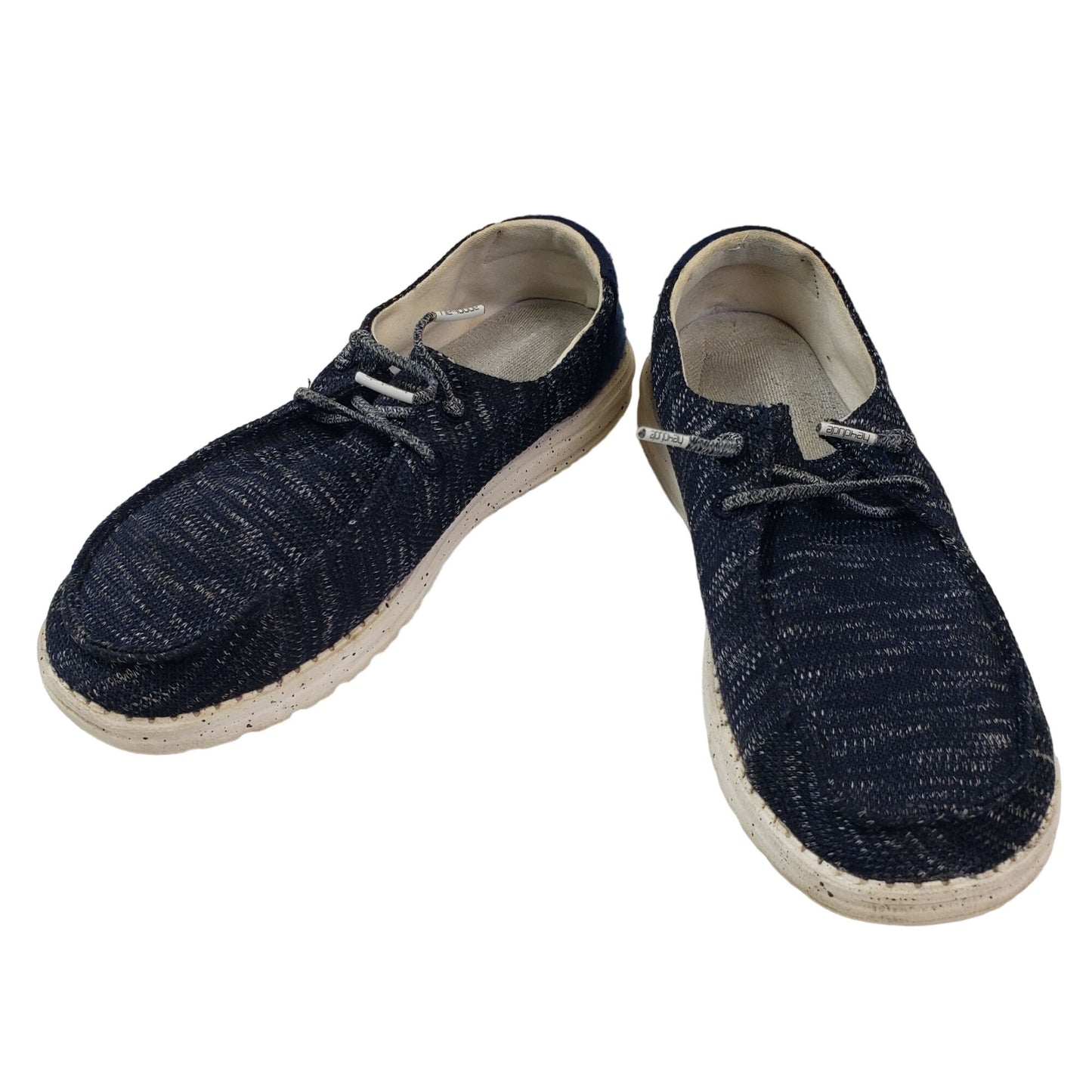 Hey Dude Wendy Sox Slip-On Lace Up Sneakers Size 8