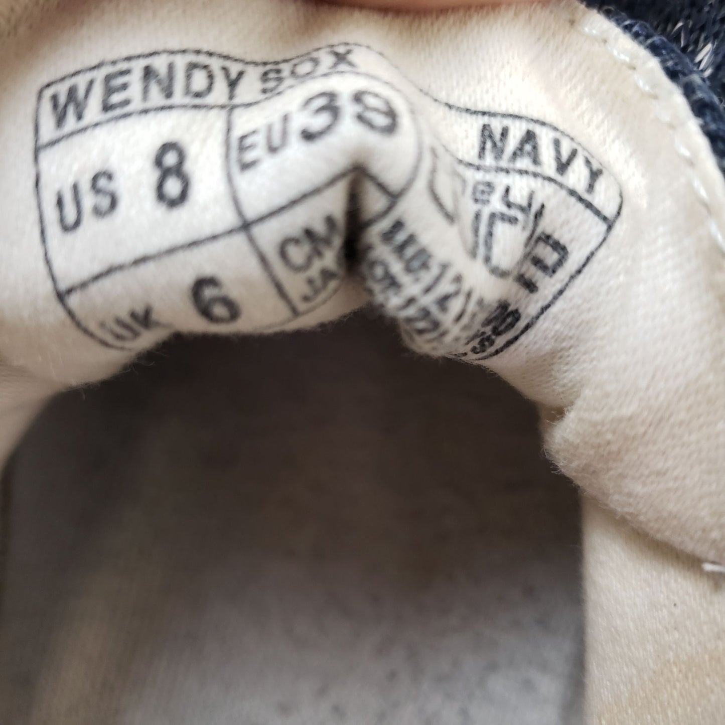 Hey Dude Wendy Sox Slip-On Lace Up Sneakers Size 8