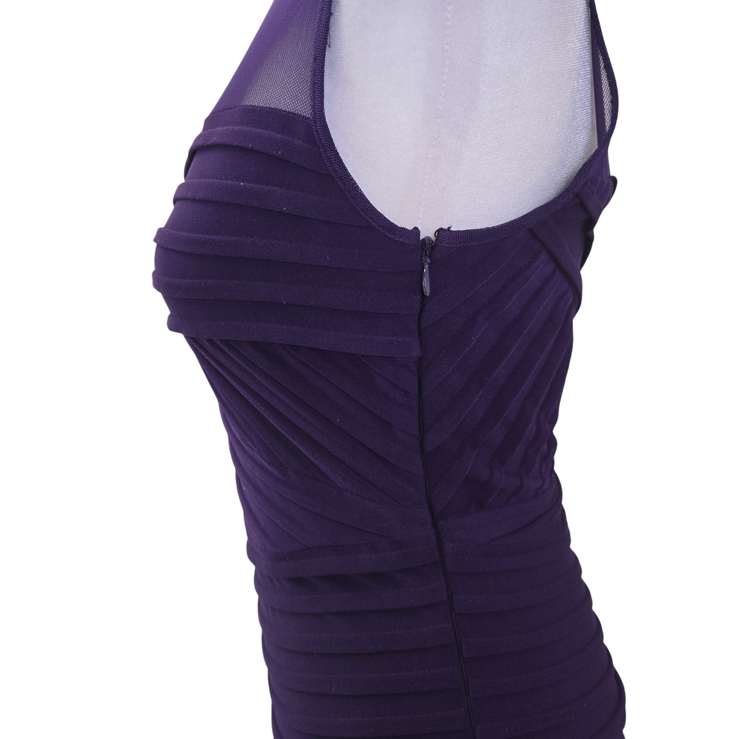 Calvin Klein Pleated Bandage Bodycon Dress Size 2