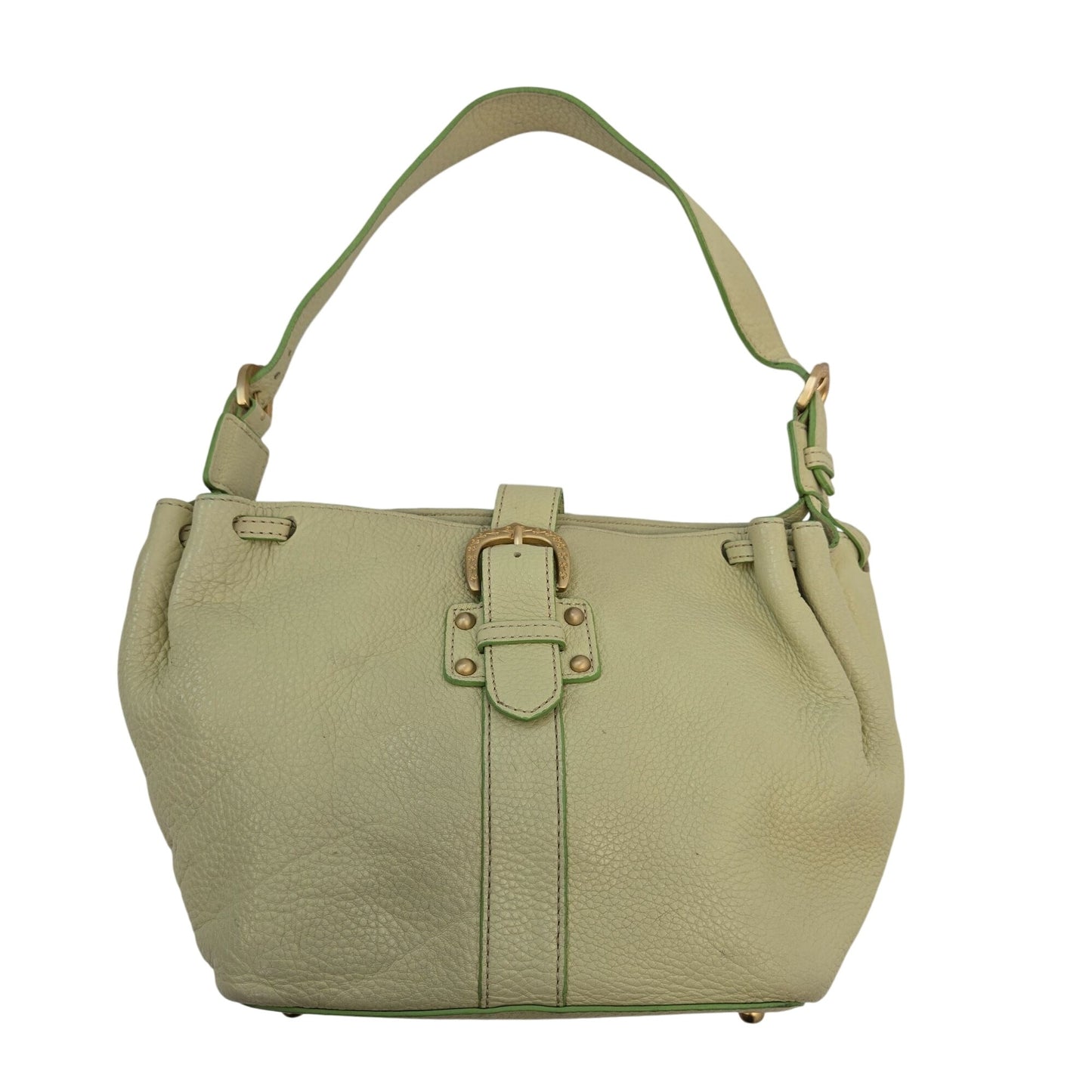 Dooney & Bourke Lime Green Medium Gathered Sac from the Marchesa Collection