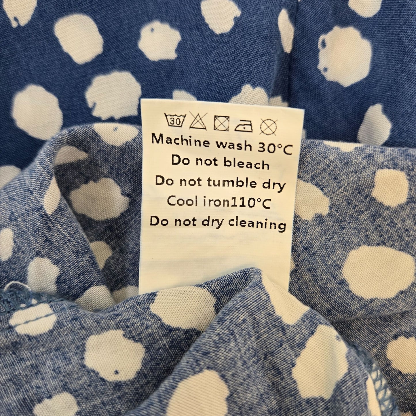 Agnes Orinda 100% Rayon Peplum Hem Graphic Print Boho Blouse Size 2X