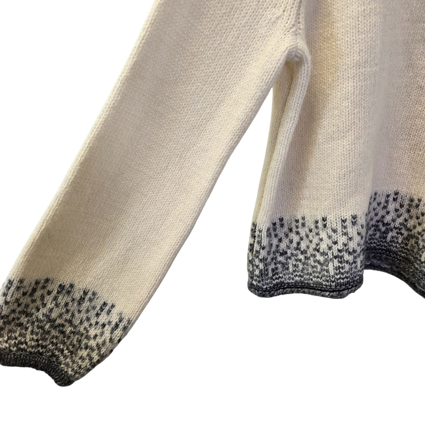 Splendid Wool & Cashmere Blend Crewneck Balloon Sleeve Sweater Size Large