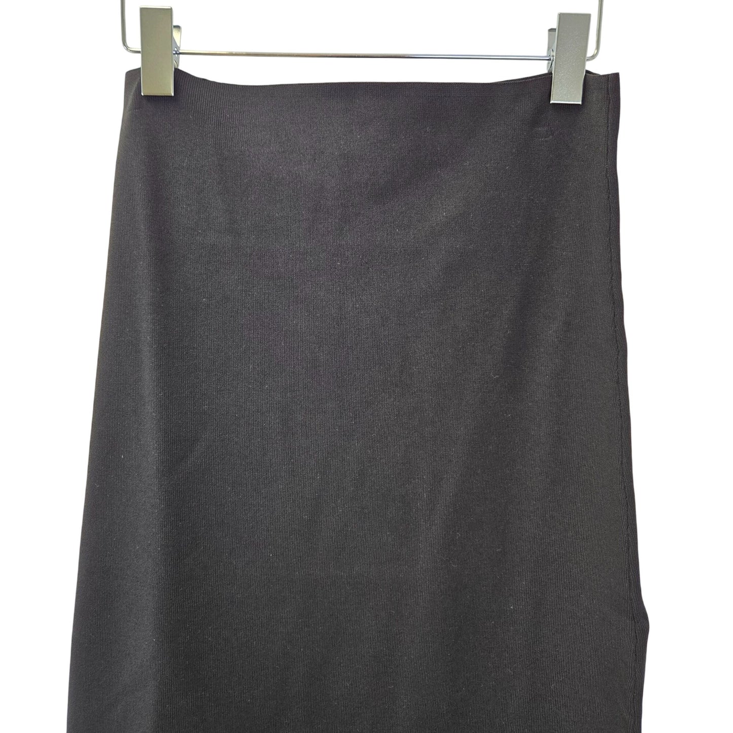 NWT WeWoreWhat Micro-Ribbed Stretchy Midi Skirt Size Large