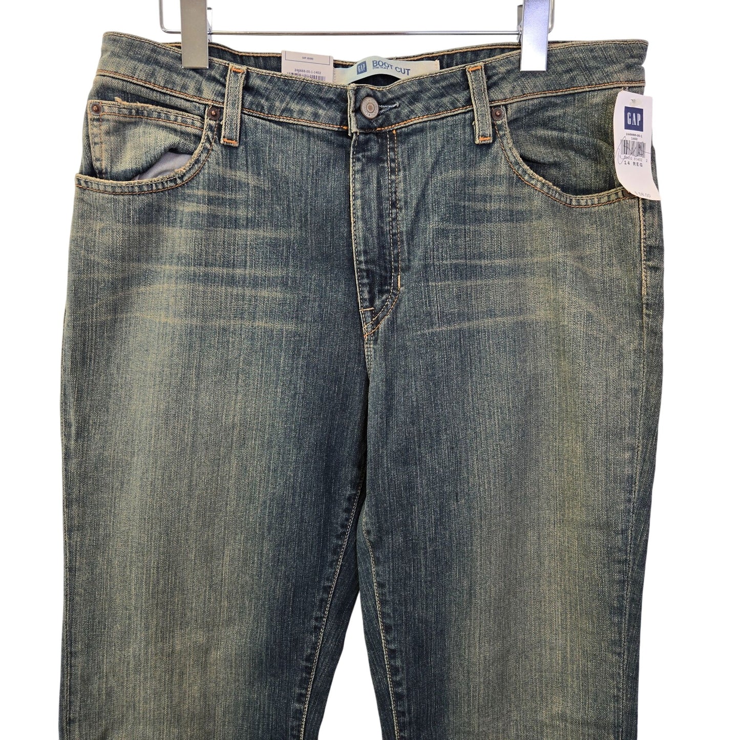 NWT Gap Boot Cut Jeans in Dark Vintage Size 14