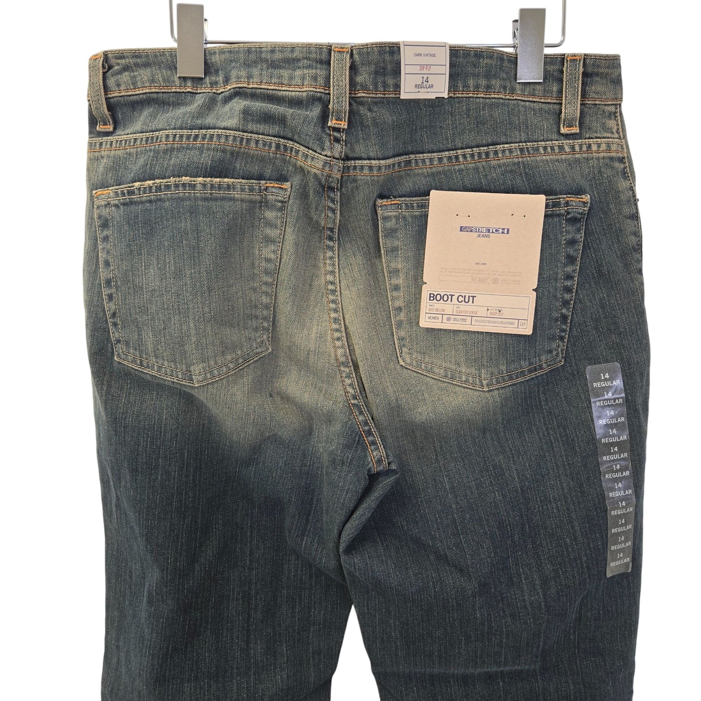 NWT Gap Boot Cut Jeans in Dark Vintage Size 14