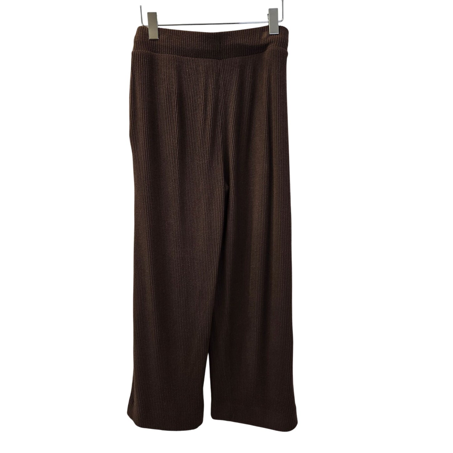 Haven Well Within Ribbed Relaxed Wide Leg Viscose Loungewear Pants Size Small