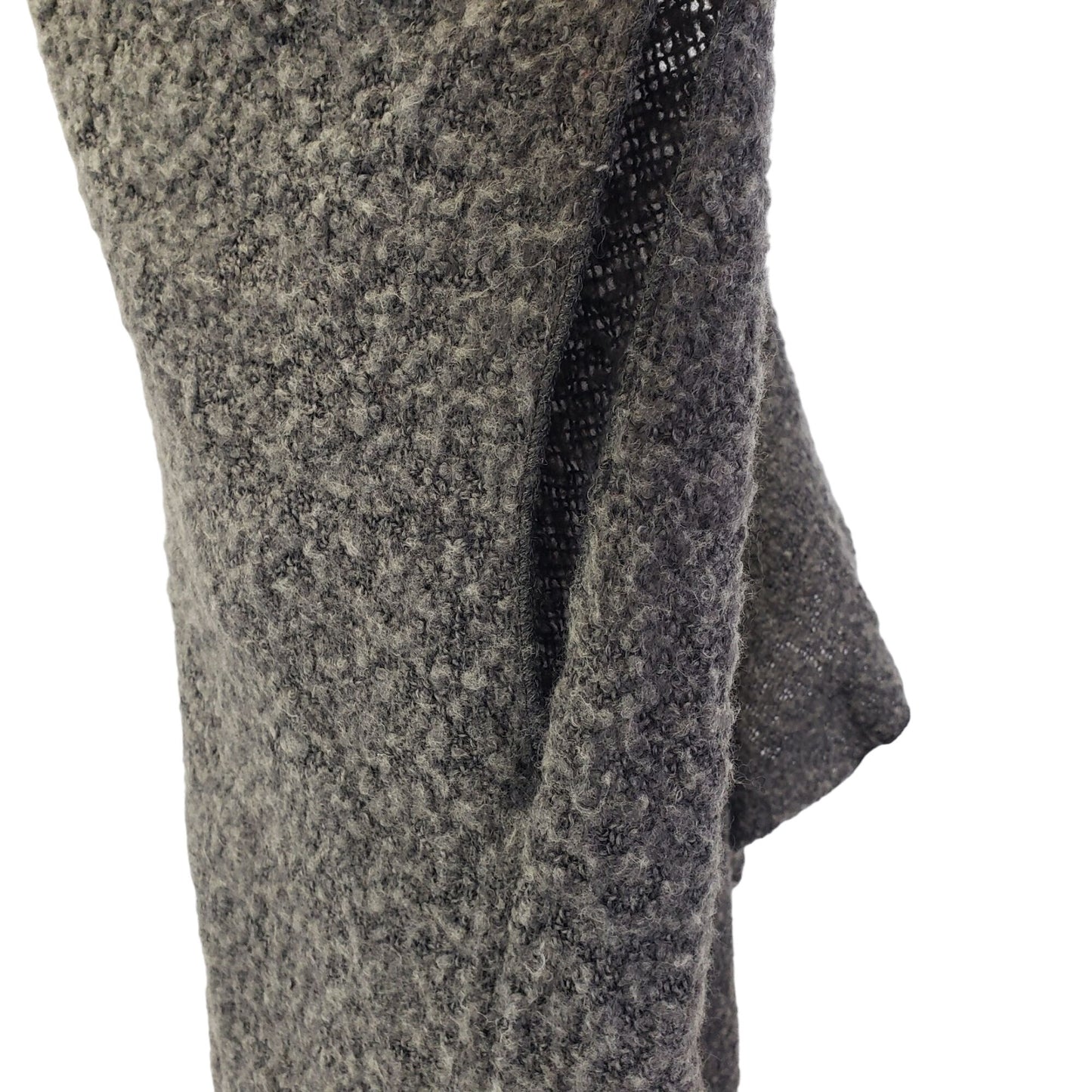 Free People Wool Blend Weekend Boucle Kimono Cardigan Sweater