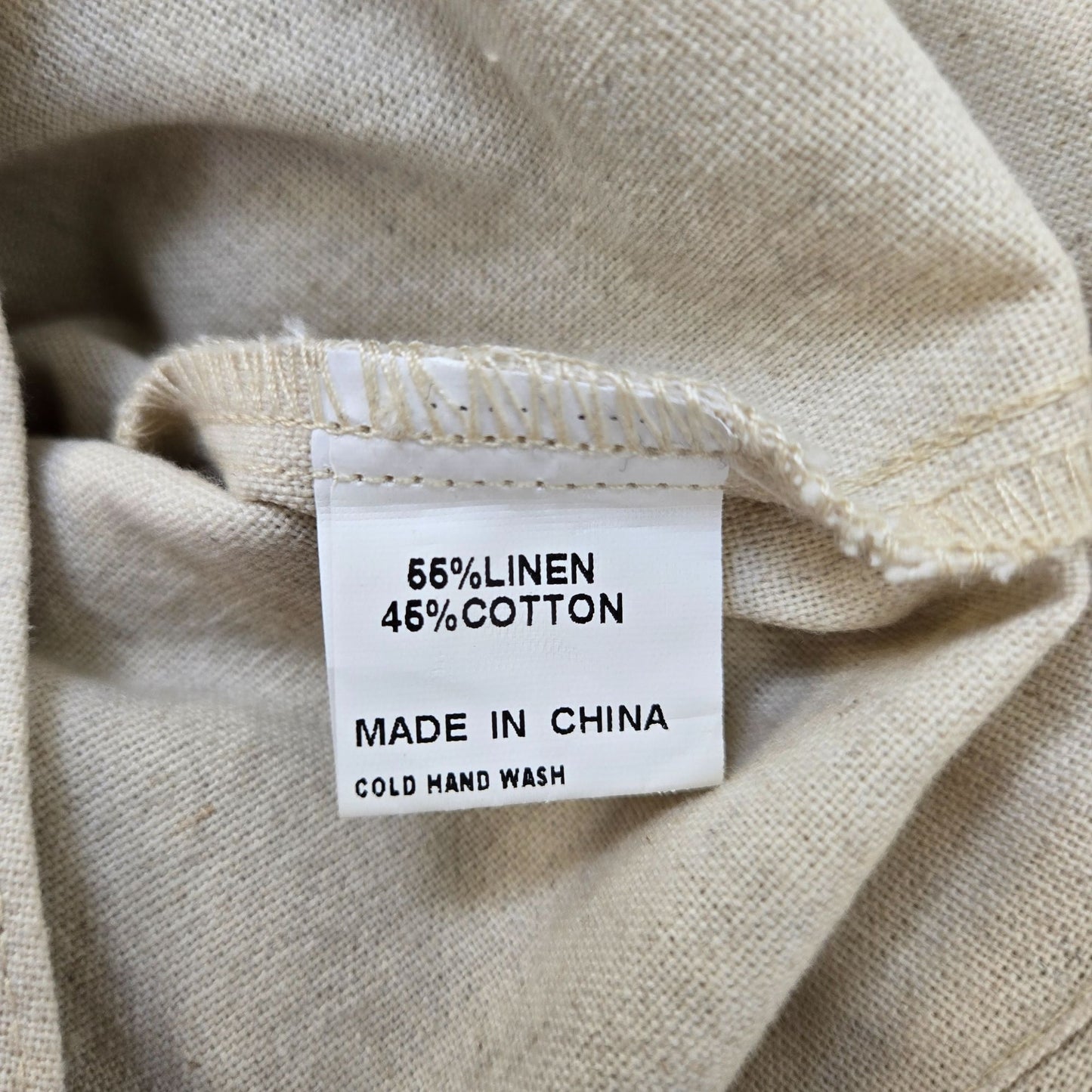 Princess Polly Linen Blend Utility Crop Jumpsuit Size 6