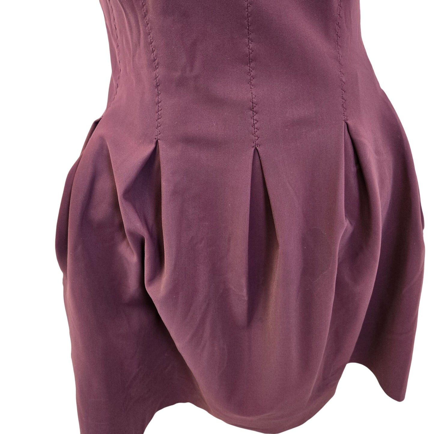 Lululemon Here To There Skater Mini Dress in Bordeaux Drama Size 0 (est)