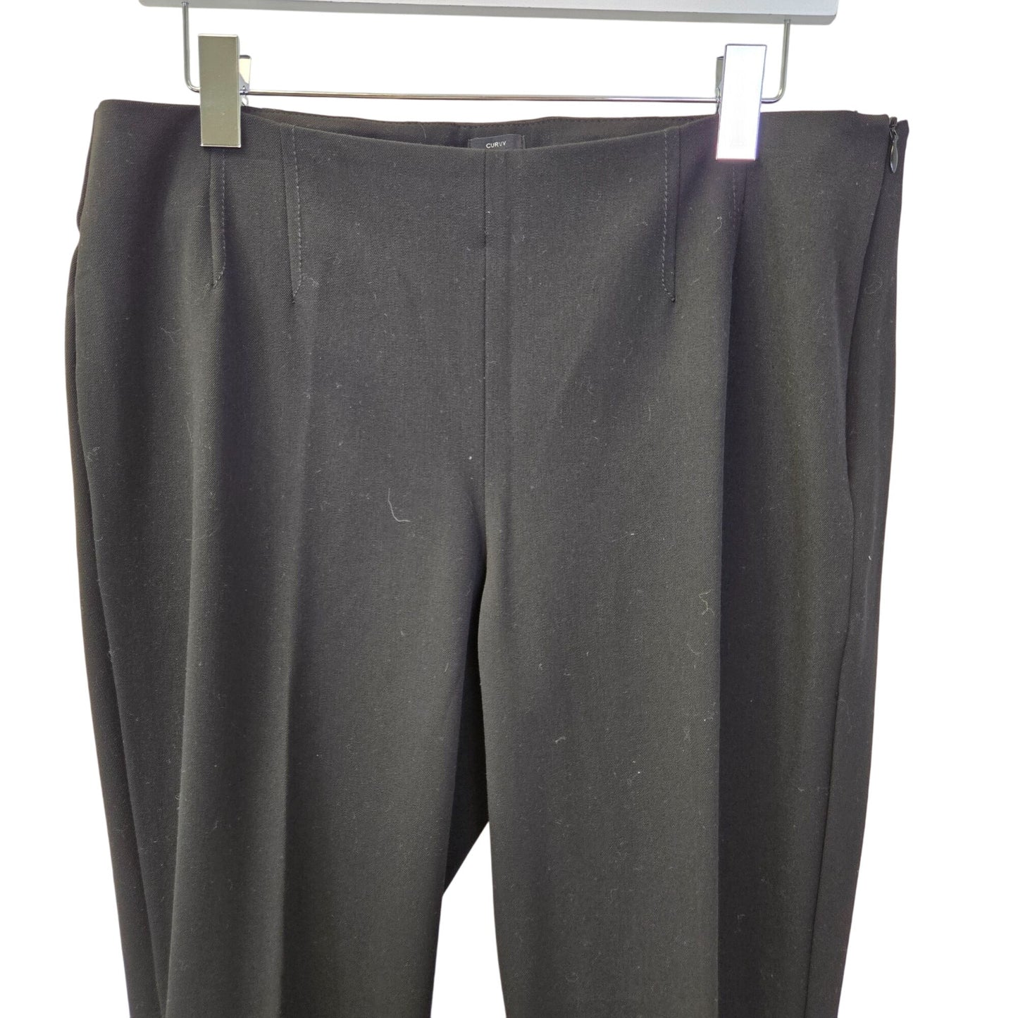 NWT Talbots Curvy Flat Front Tapered Trouser Pants Size 10