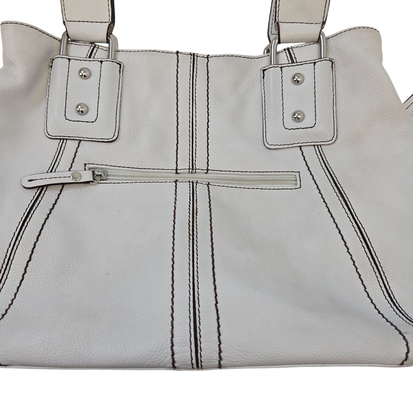 Clarks Pebble Leather Satchel Handbag