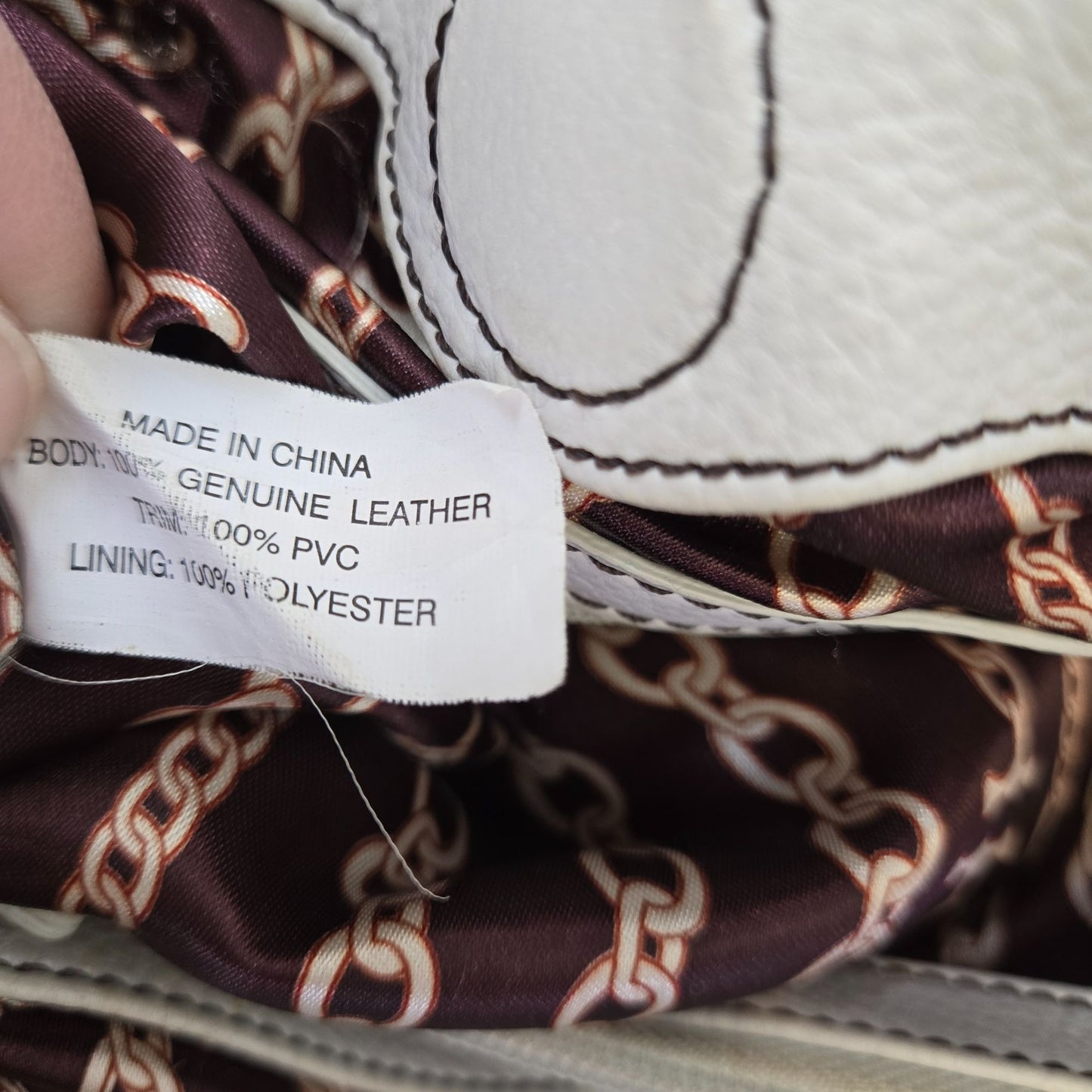 Clarks Pebble Leather Satchel Handbag