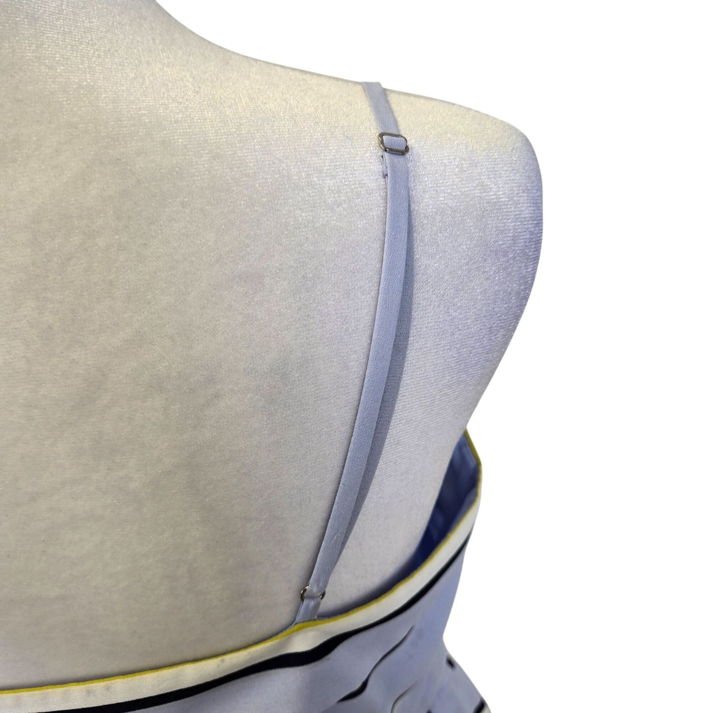 Banana Republic Asymmetrical Striped Fit & Flare Dress Size 4