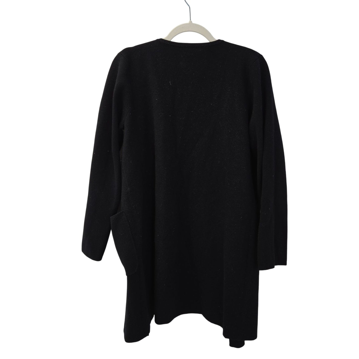 J. Crew Wool Blend Open Cardigan Longline Sweater Size Medium