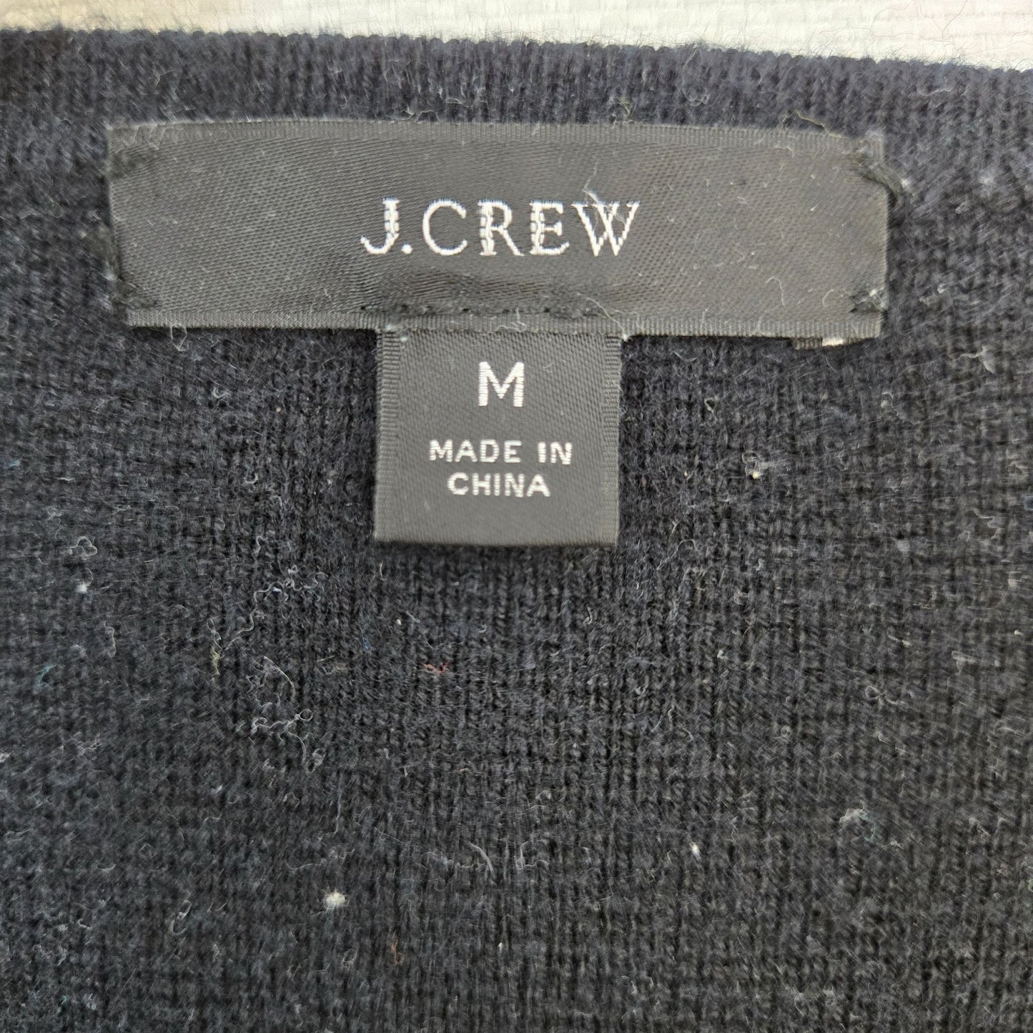 J. Crew Wool Blend Open Cardigan Longline Sweater Size Medium