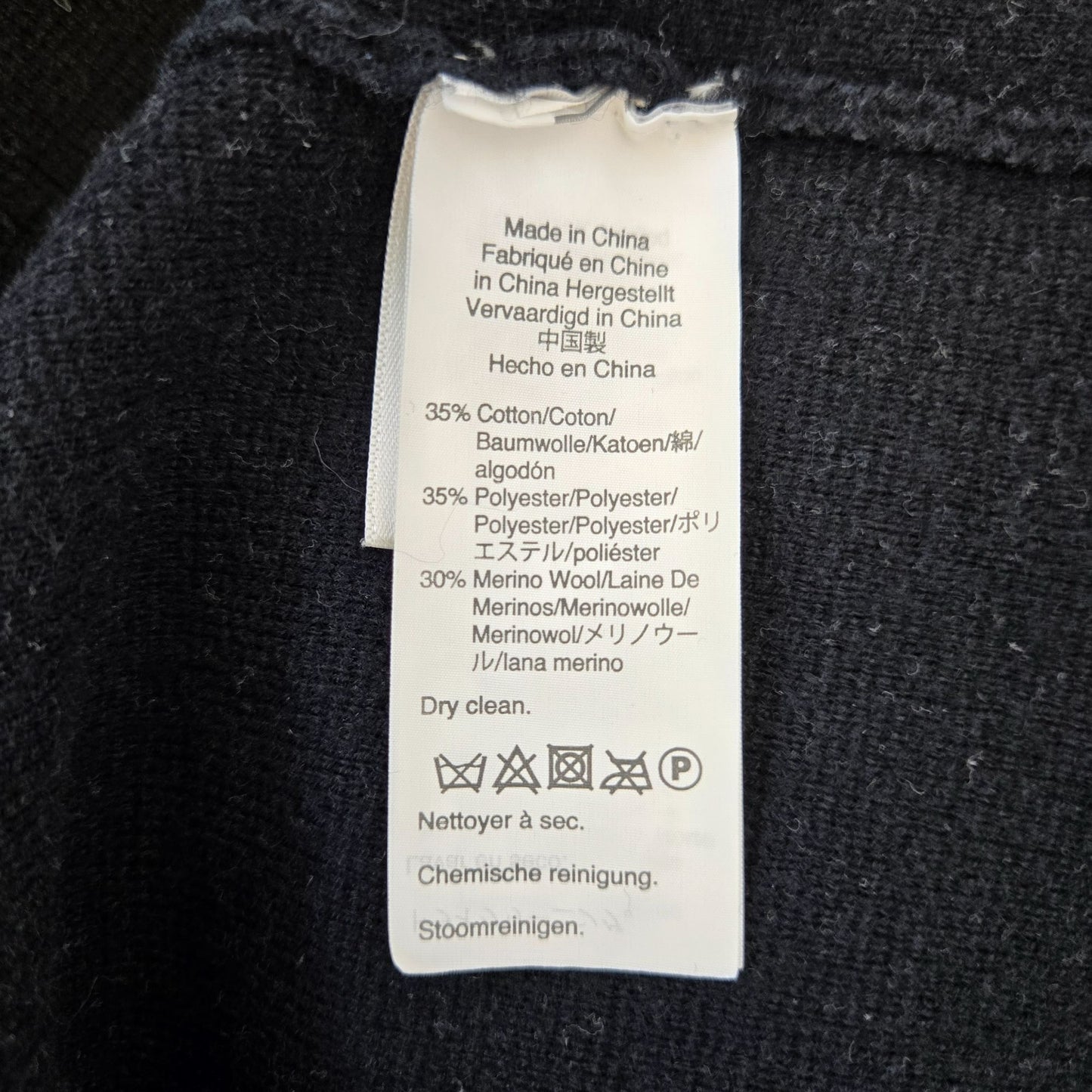J. Crew Wool Blend Open Cardigan Longline Sweater Size Medium