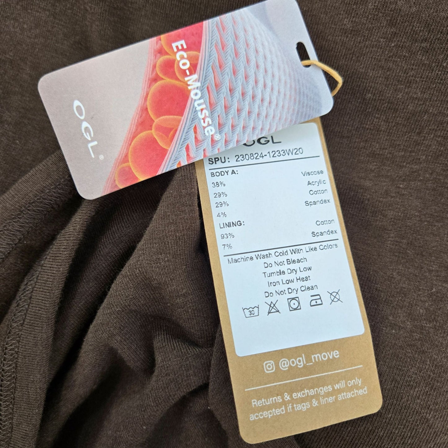 NWT OGL ProWarm Modern Side Ruched Boatneck Brami Top Size XS