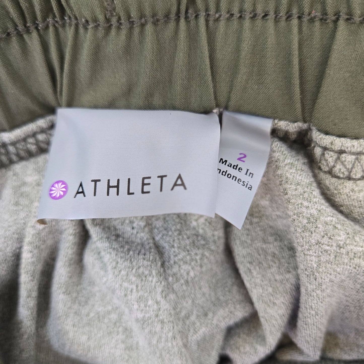 Athleta La Viva Side Ruched Jogger Pants Size 2