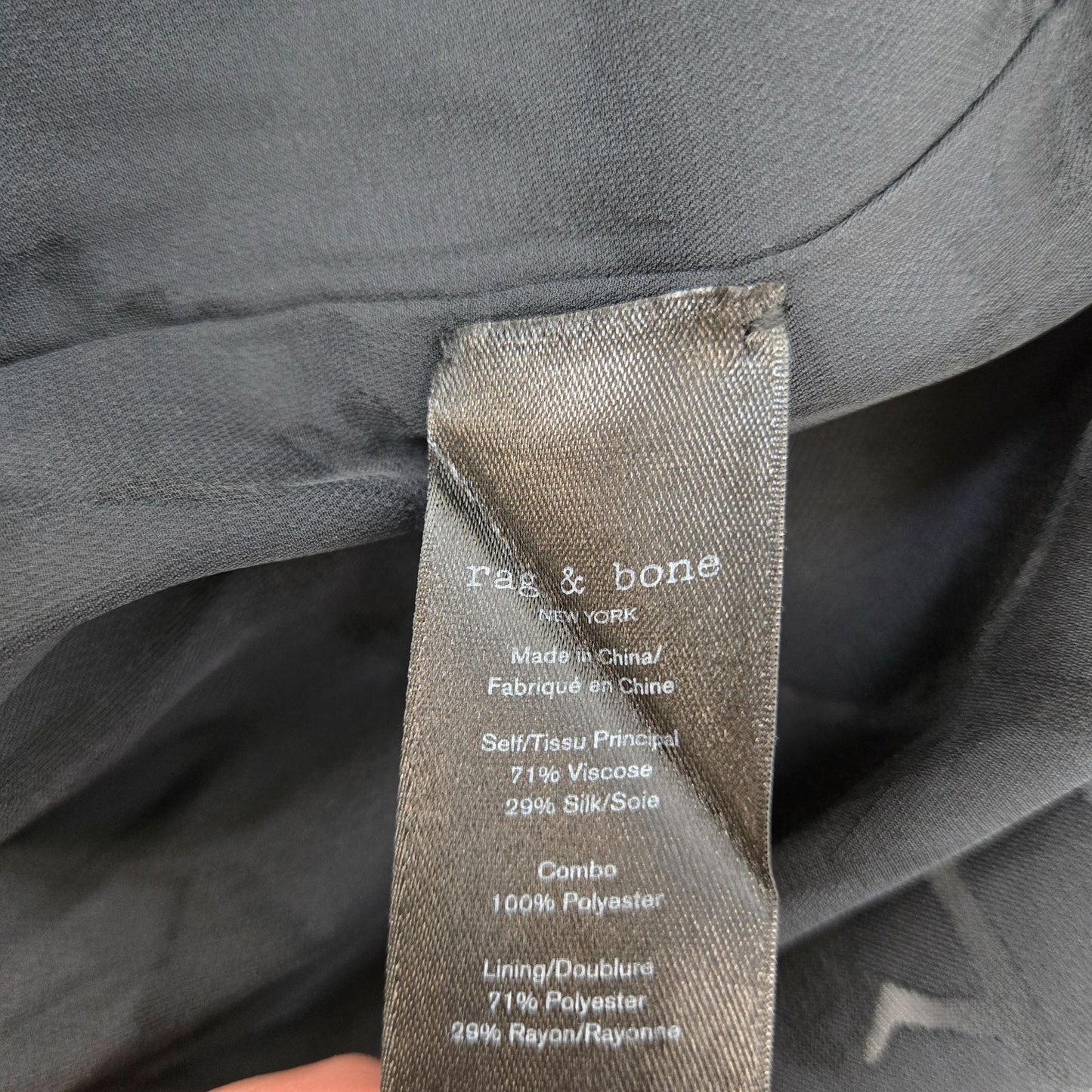 Rag & Bone Ruby Floral Burnout Mini Shift Dress Size XS *Missing Lining*