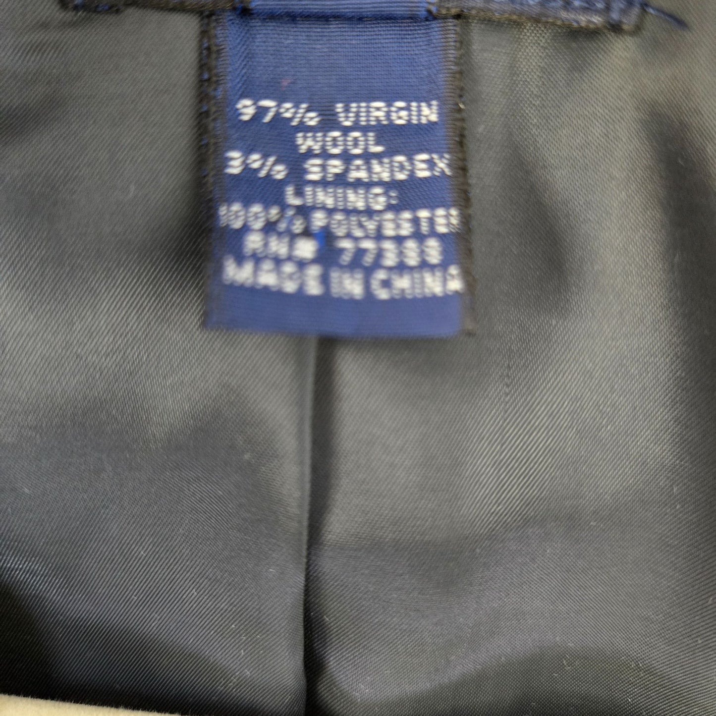 J. Crew Wool Blend One Button Blazer Jacket Size 0