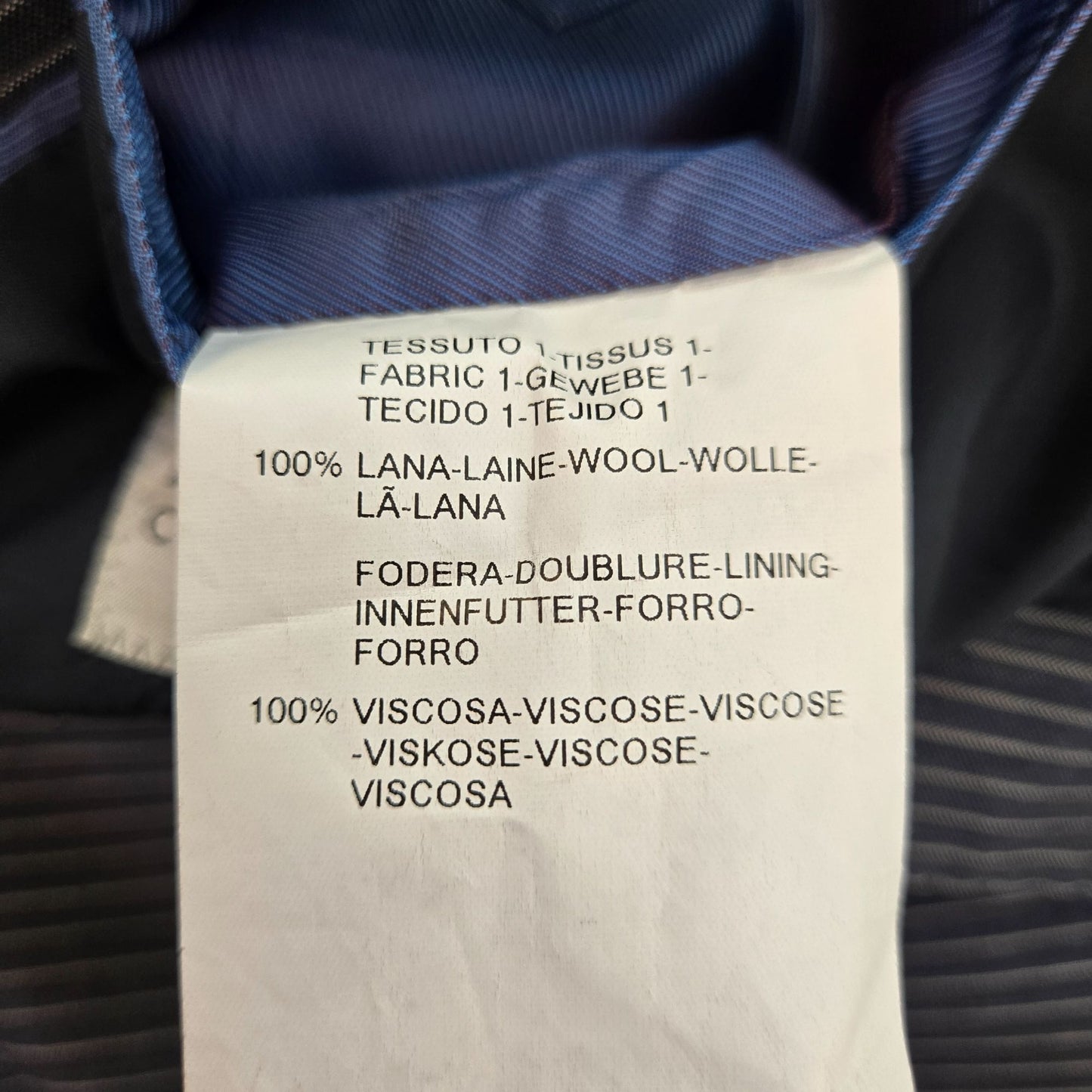 Giorgio Armani Collezioni 100% Wool Two Button Pinstripe Sport Coat Size 40R