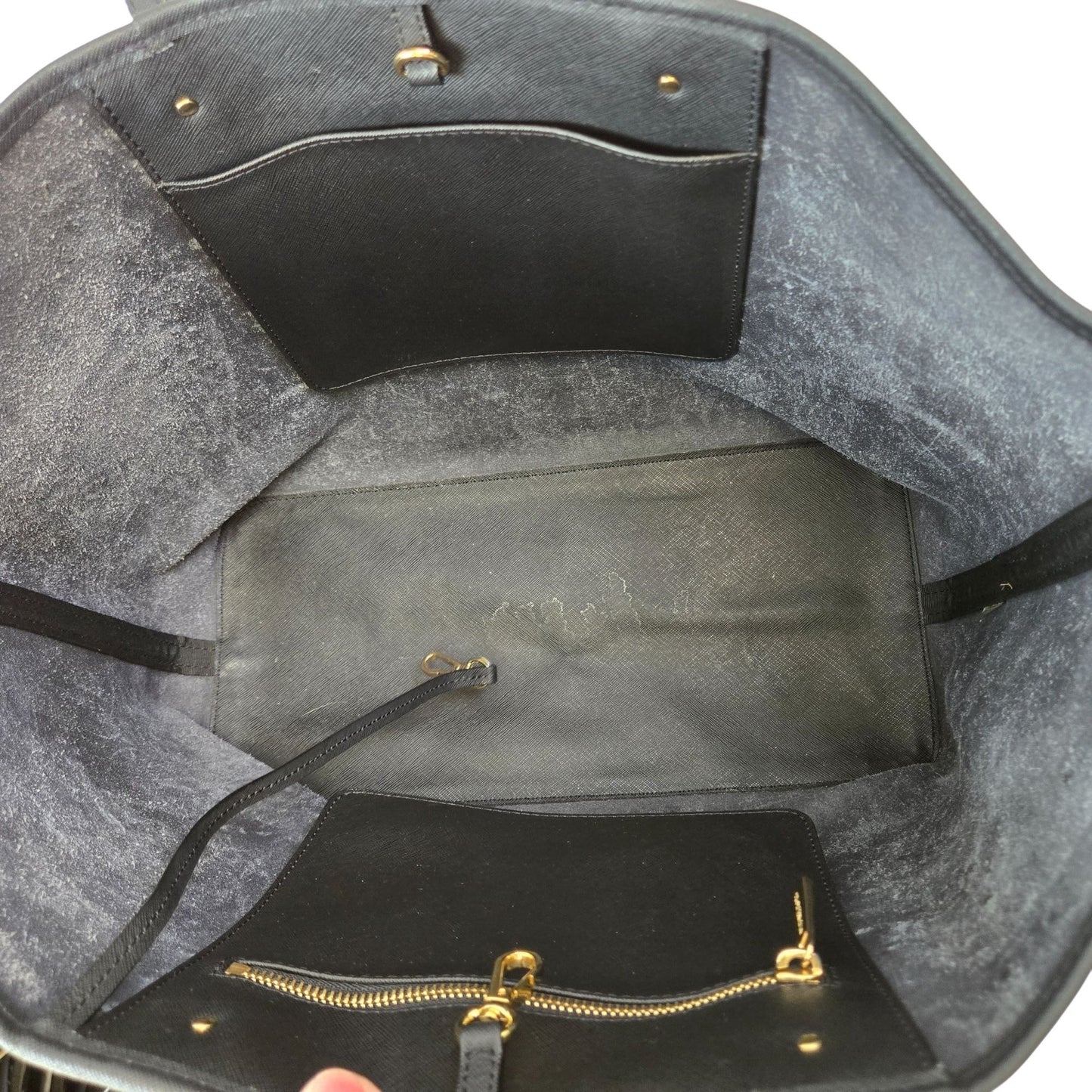 Michael Kors Jet Set Travel Large Saffiano Leather Tote Bag