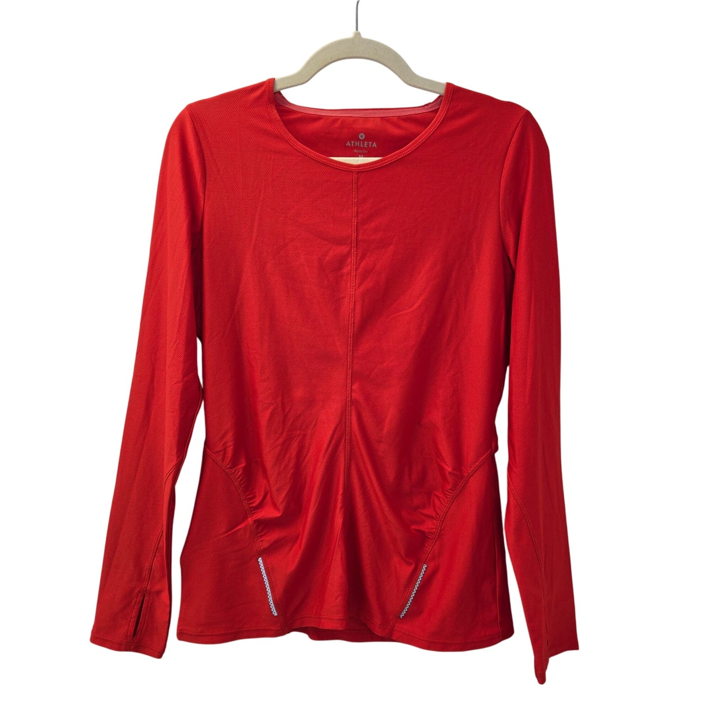 Athleta Wildly Wick It Long Sleeve Activewear Top Size Medium