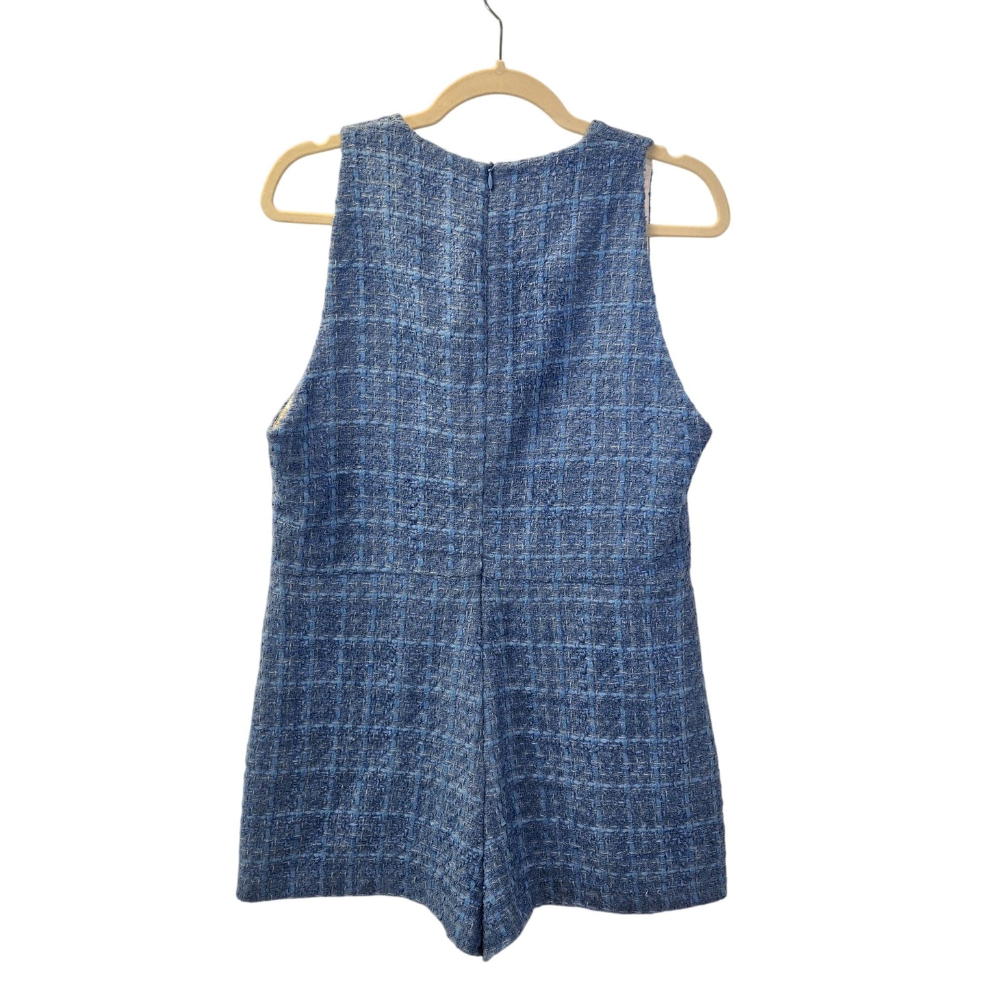 NWOT Zara Tweed Sleeveless Romper Size Large