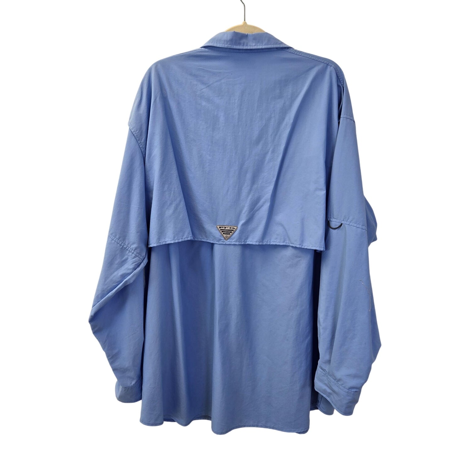 Columbia PFG Omni-Shade Button Down Activewear Jacket Shirt Size XXL