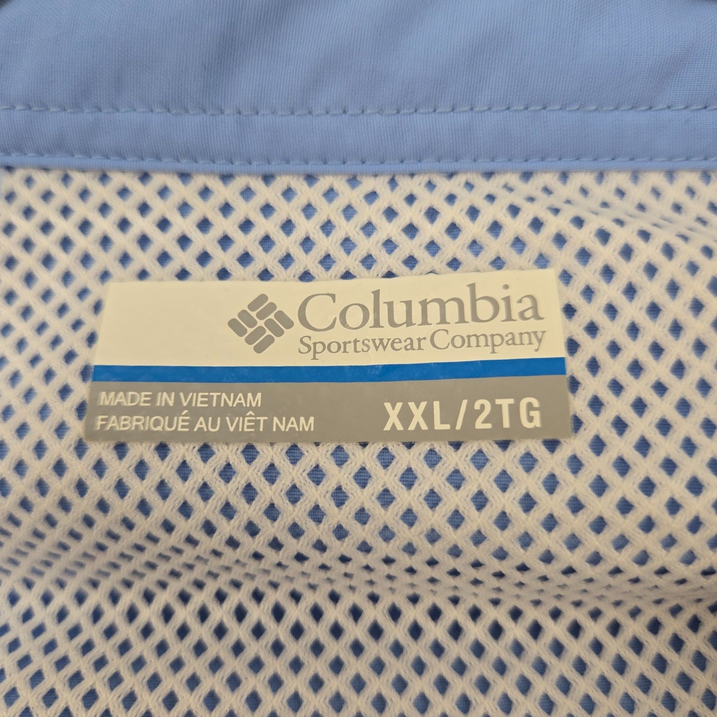 Columbia PFG Omni-Shade Button Down Activewear Jacket Shirt Size XXL