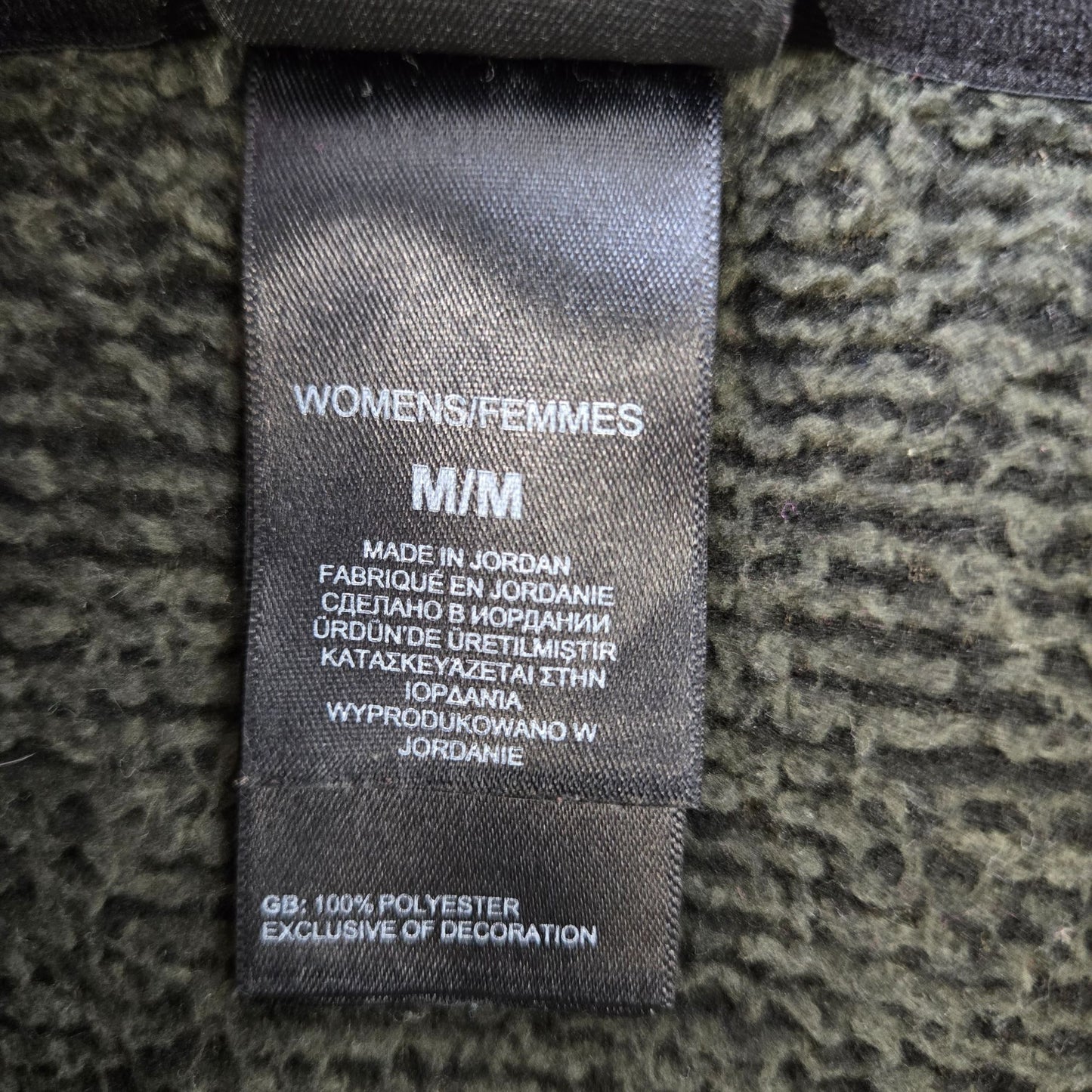 The North Face Osito 2 Full Zip High Collar Fleece Jacket Size Medium