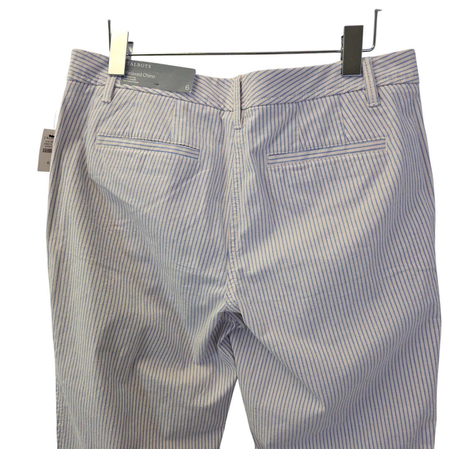 NWT Talbots Relaxed Chino Pants Size 6