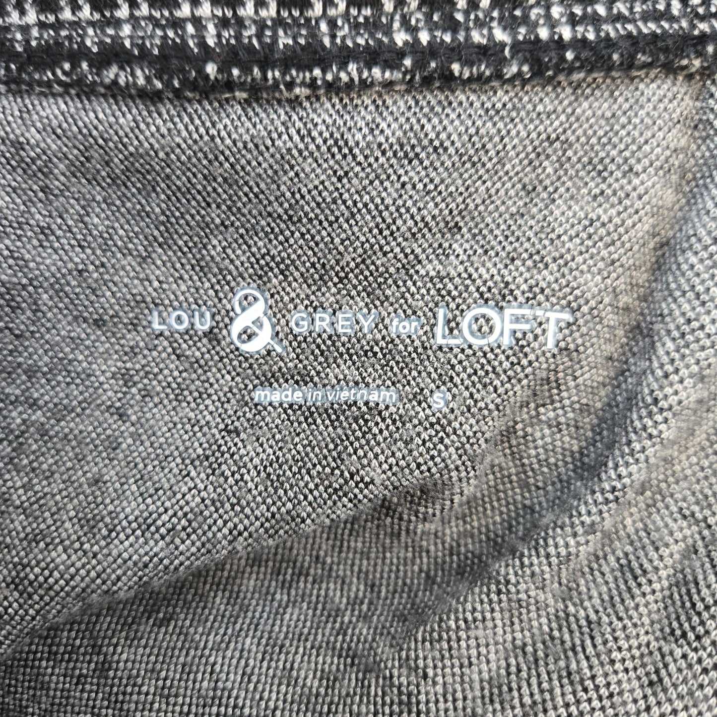Lou & Grey for Loft Plaid Pull-On Casual Crop Pants Size Small