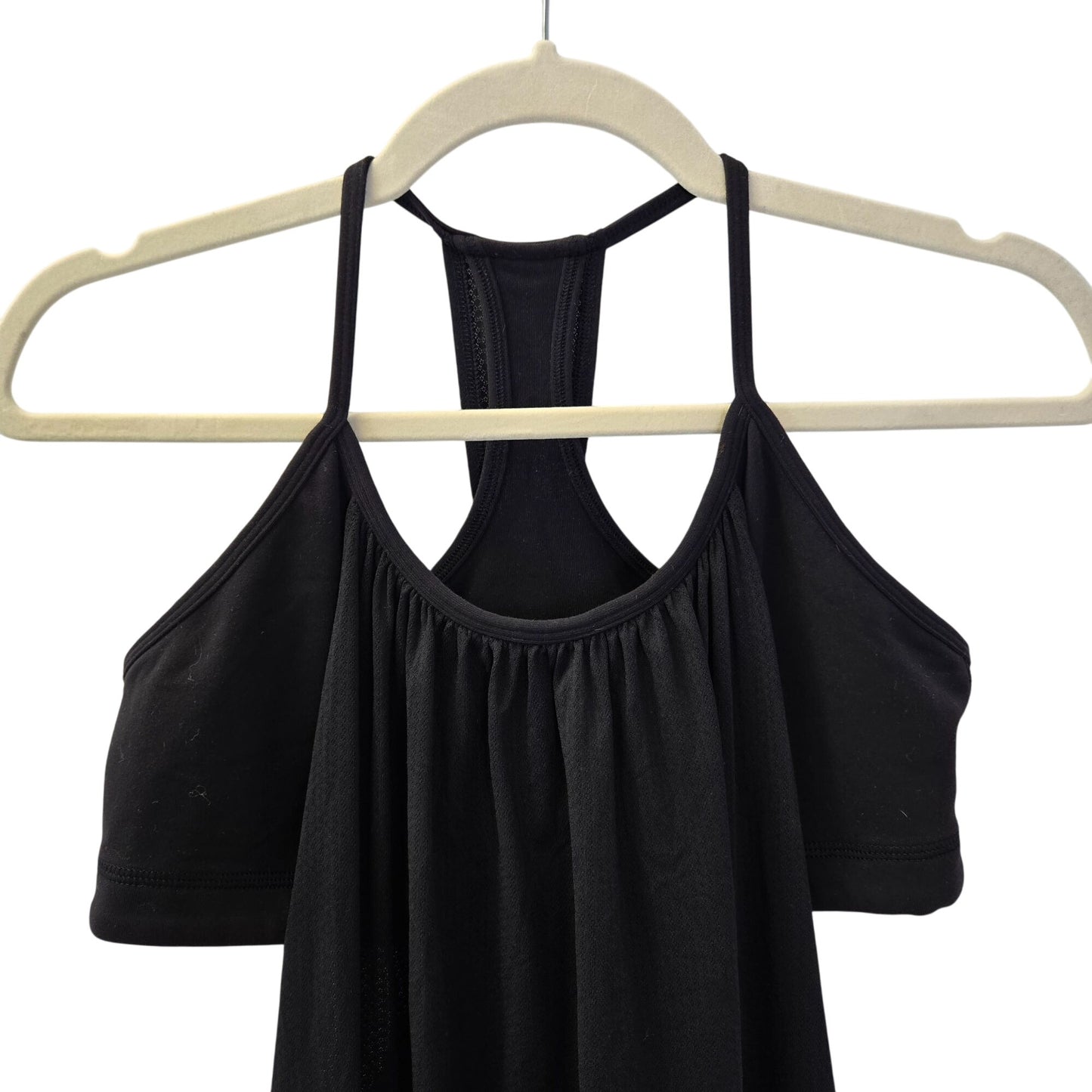 Lululemon Sports Bra with Layered Tank Top Size 6 (est)