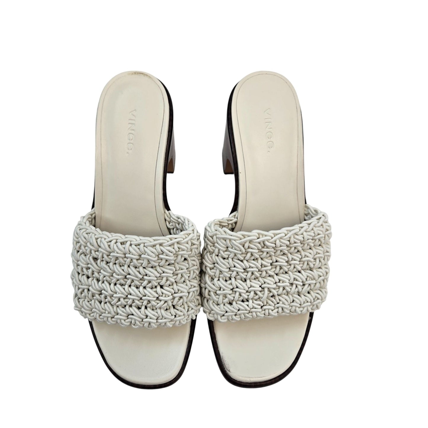 Vince. Nicki Crochet Platform High Heel Sandals Size 9.5