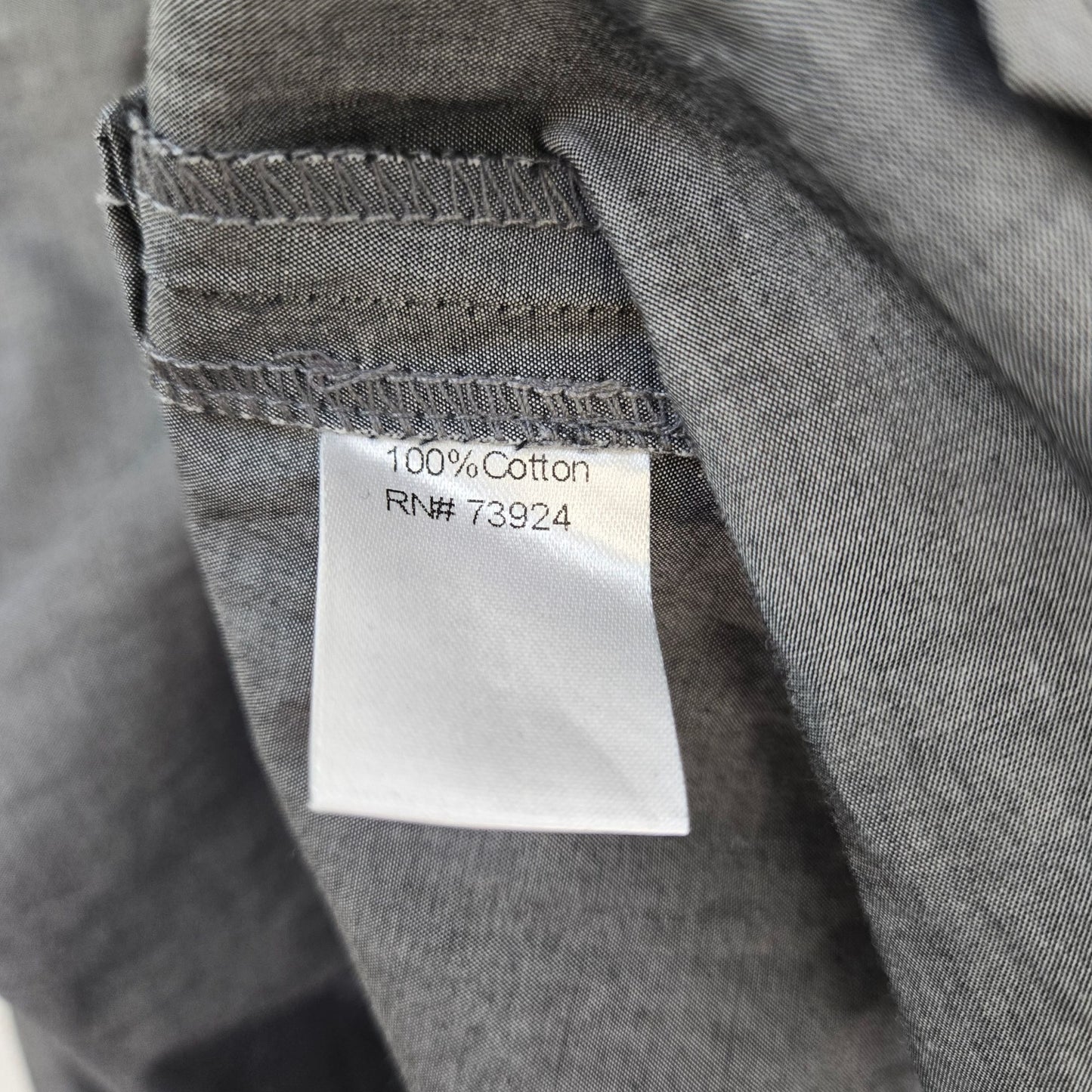 NWT Misook Cotton Asymmetrical Wrap Collard Blouse Size XL