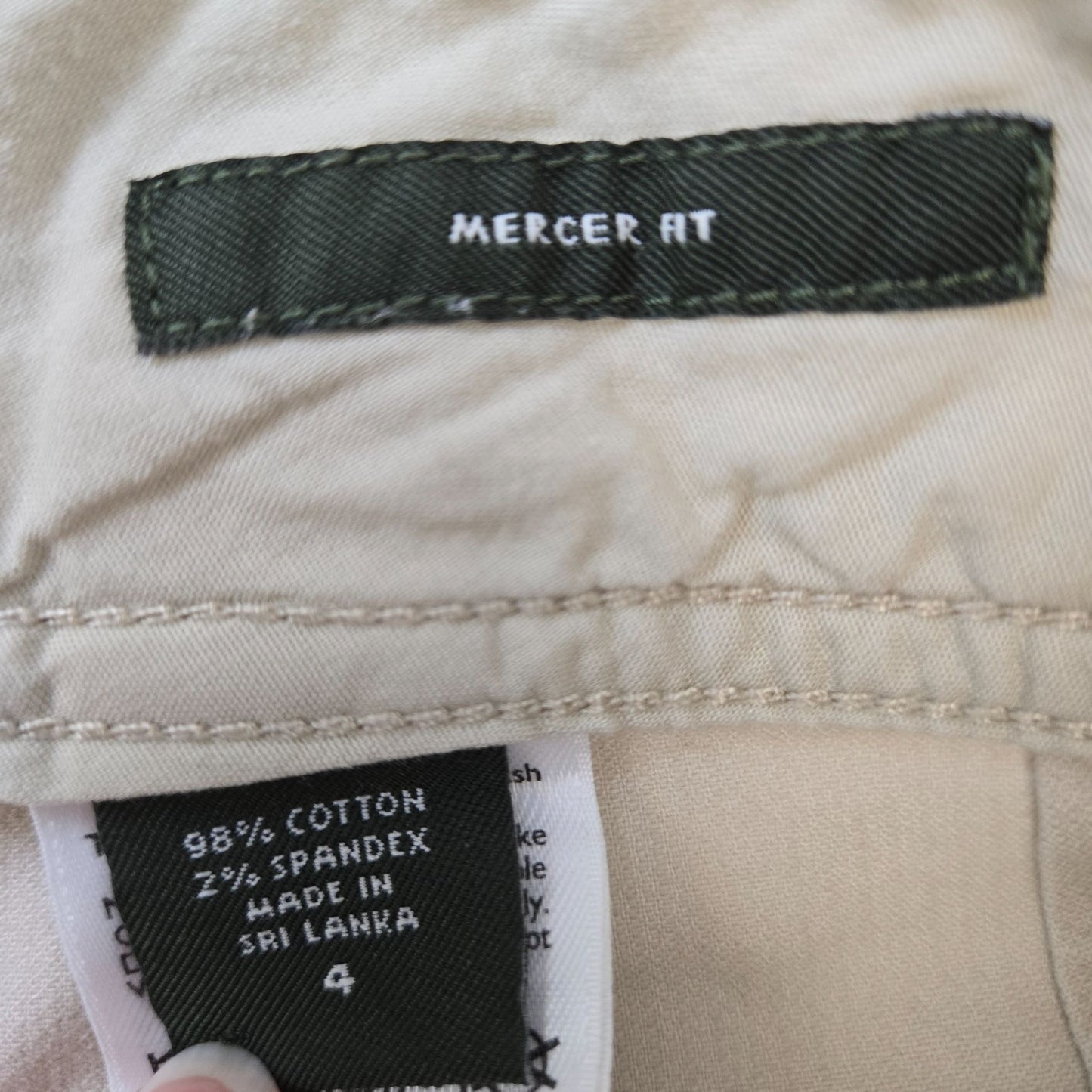 Eddie Bauer Mercer Fit Micro-Corduroy Shorts Size 4