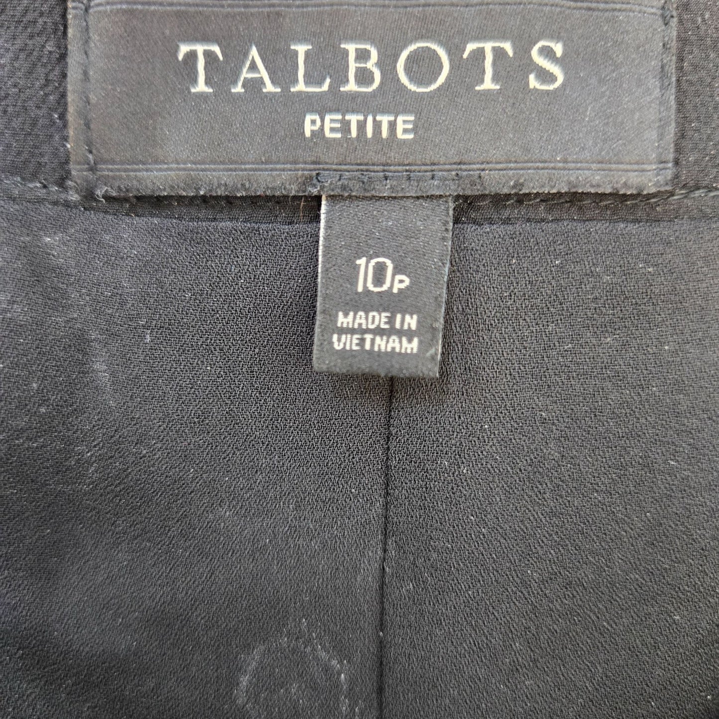 Talbots Petites Graphic Print A-Line Flowy Skirt Size 10P