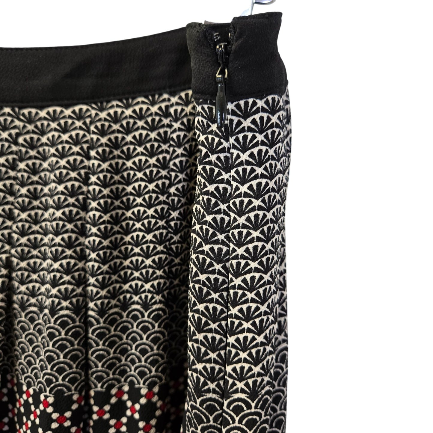 Talbots Petites Graphic Print A-Line Flowy Skirt Size 10P
