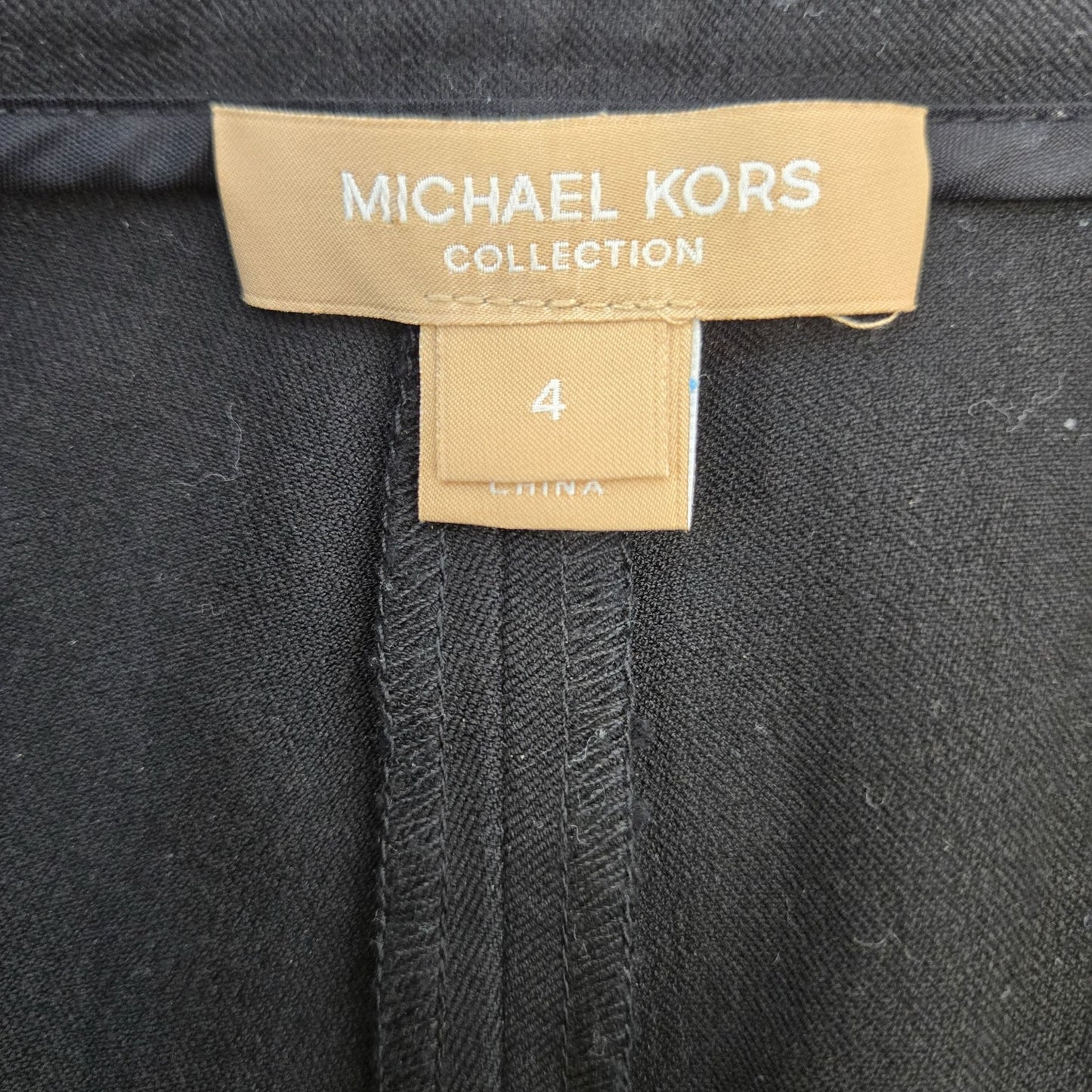 Michael Kors Collection Seamed Side Zip Slim Ankle Pants Size 4