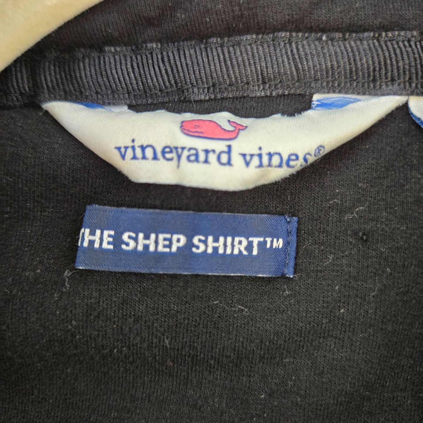 Vineyard Vines The Shep Quarter Zip Jersey Shirt Jacket Size Medium