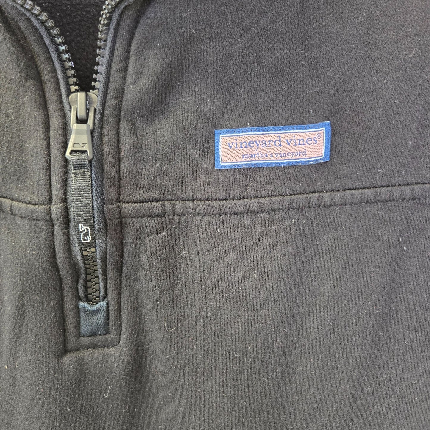 Vineyard Vines The Shep Quarter Zip Jersey Shirt Jacket Size Medium