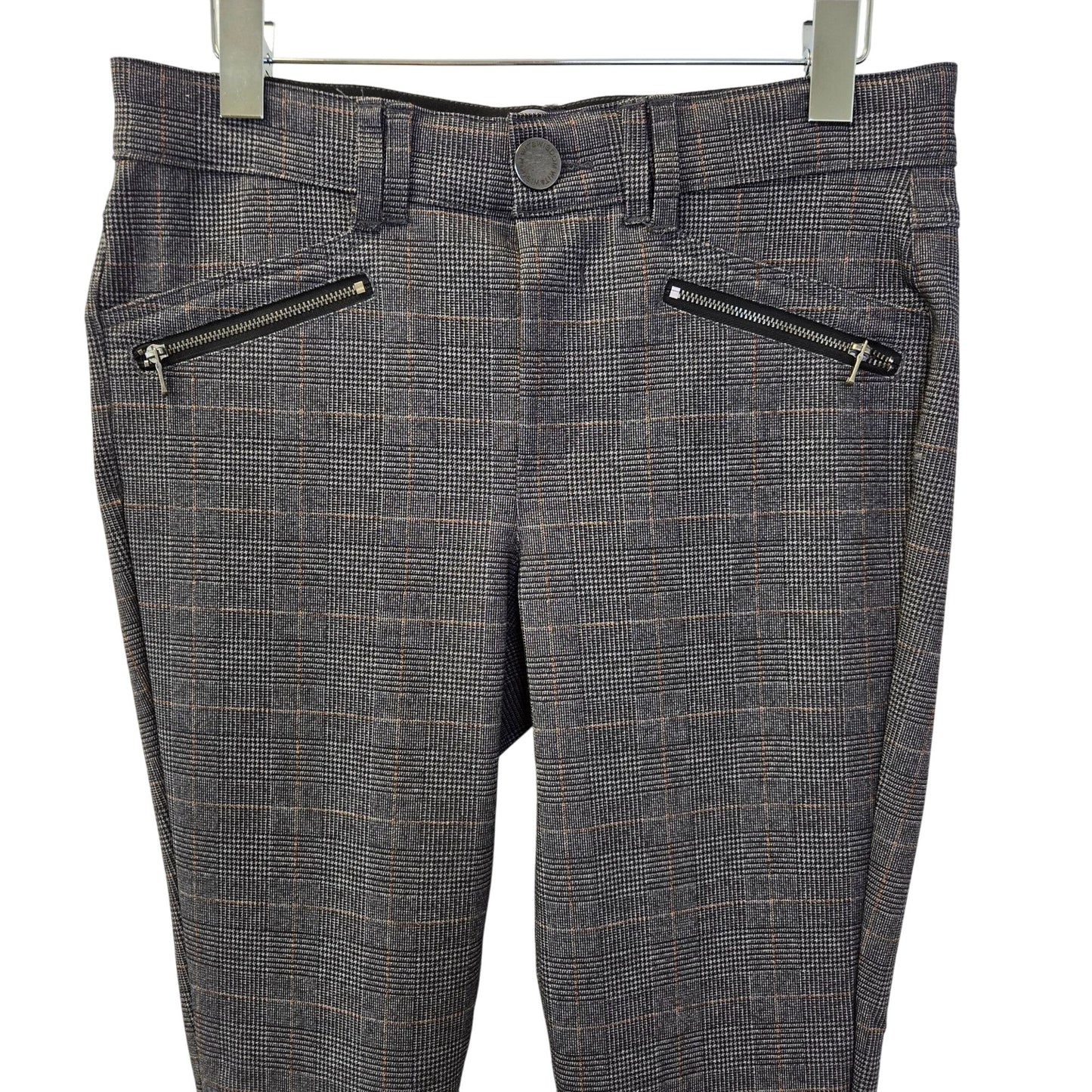 Wit & Wisdom Glen Plaid Skinny Ponte Jegging Pants Size 8