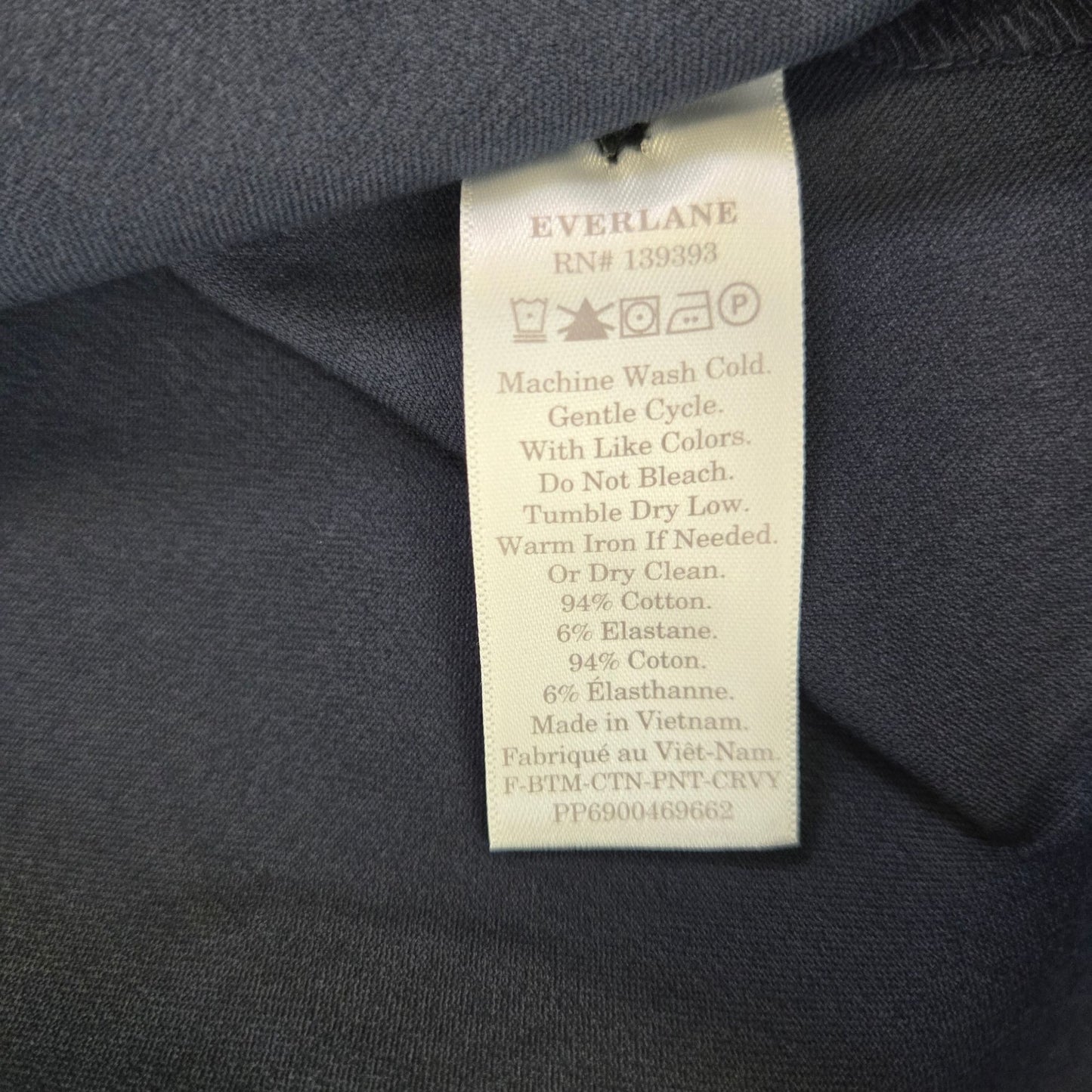 NWT Everlane The Side Zip Work Pants Size 20