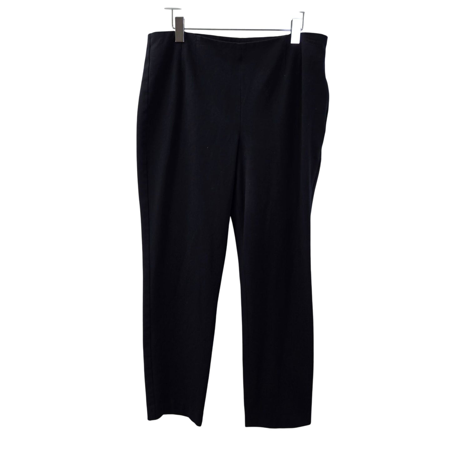 Talbots Side Zip Flat Front Crop Trouser Pants Size 14