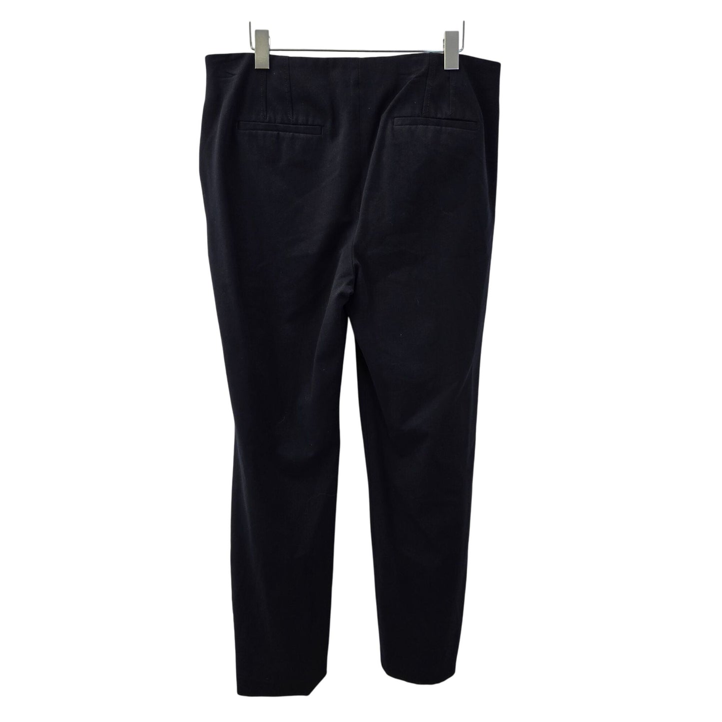 Talbots Side Zip Flat Front Crop Trouser Pants Size 14